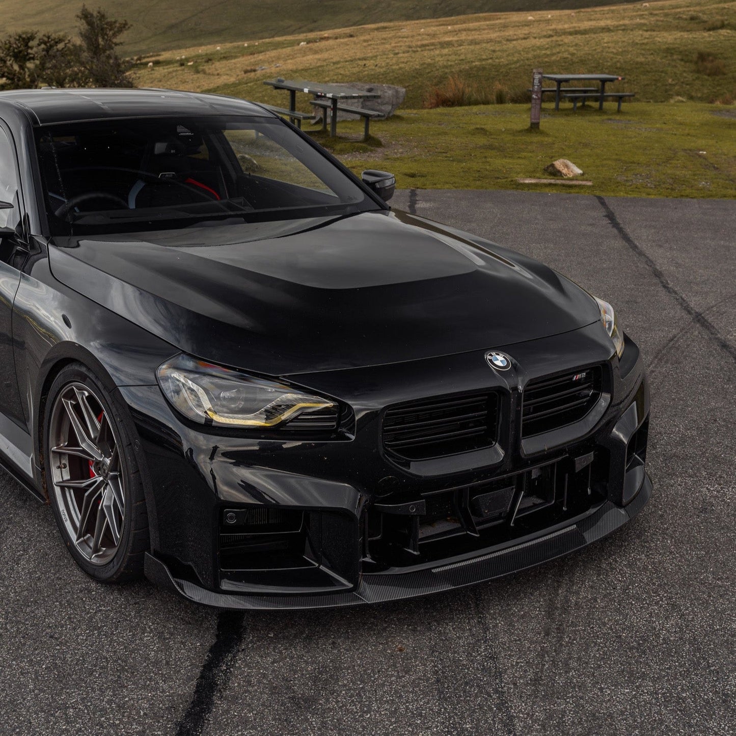 BMW G87 M2 TR87 Carbon Fibre Front Splitter by TRE (2023+, G87), Front Lips & Splitters, TRE - AUTOID | Premium Automotive Accessories