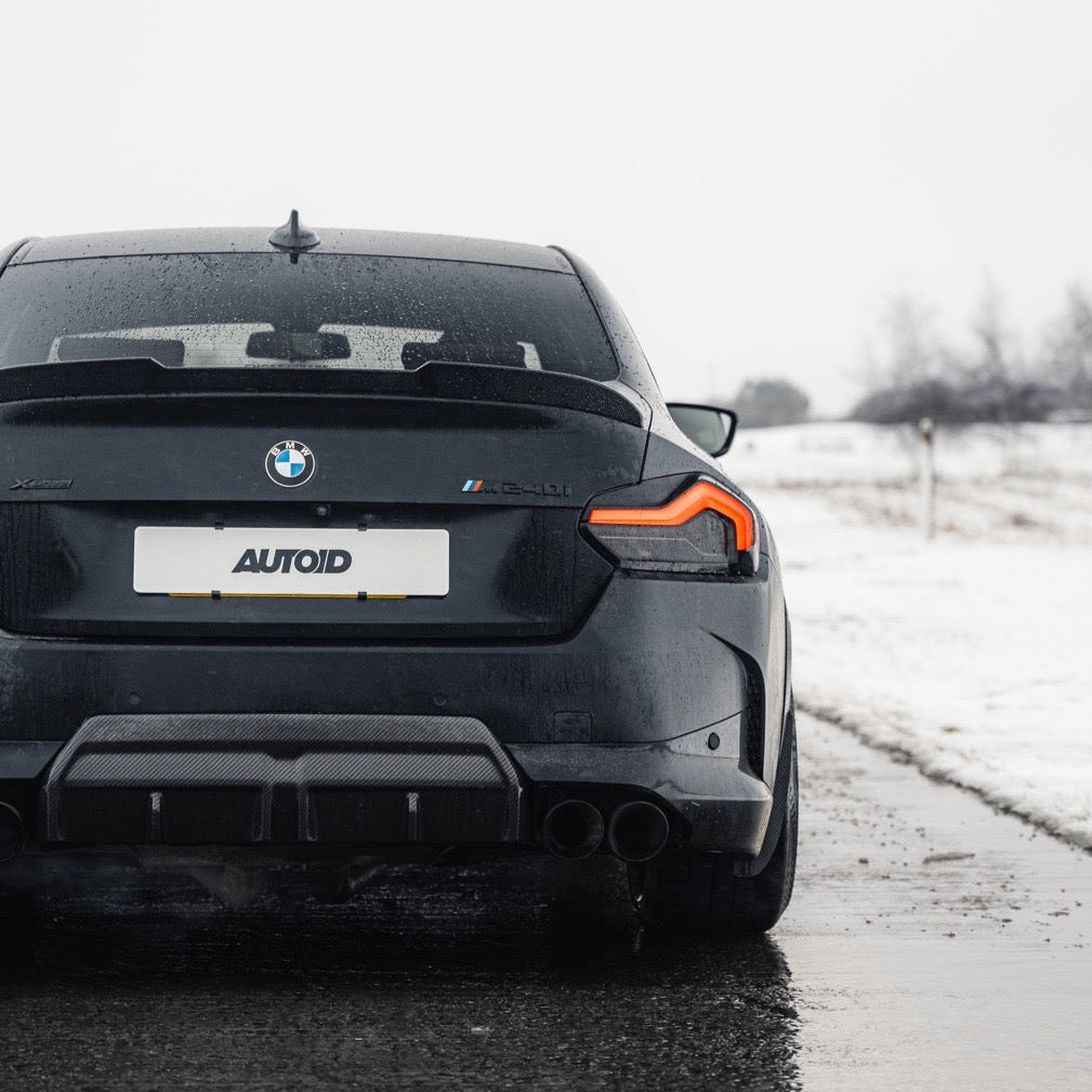 BMW M2 G87, 2 Series & M240i G42 Pre-preg Carbon Fibre ID-01 Rear Spoiler by TRE (2021+), Rear Spoilers, TRE - AUTOID | Premium Automotive Accessories