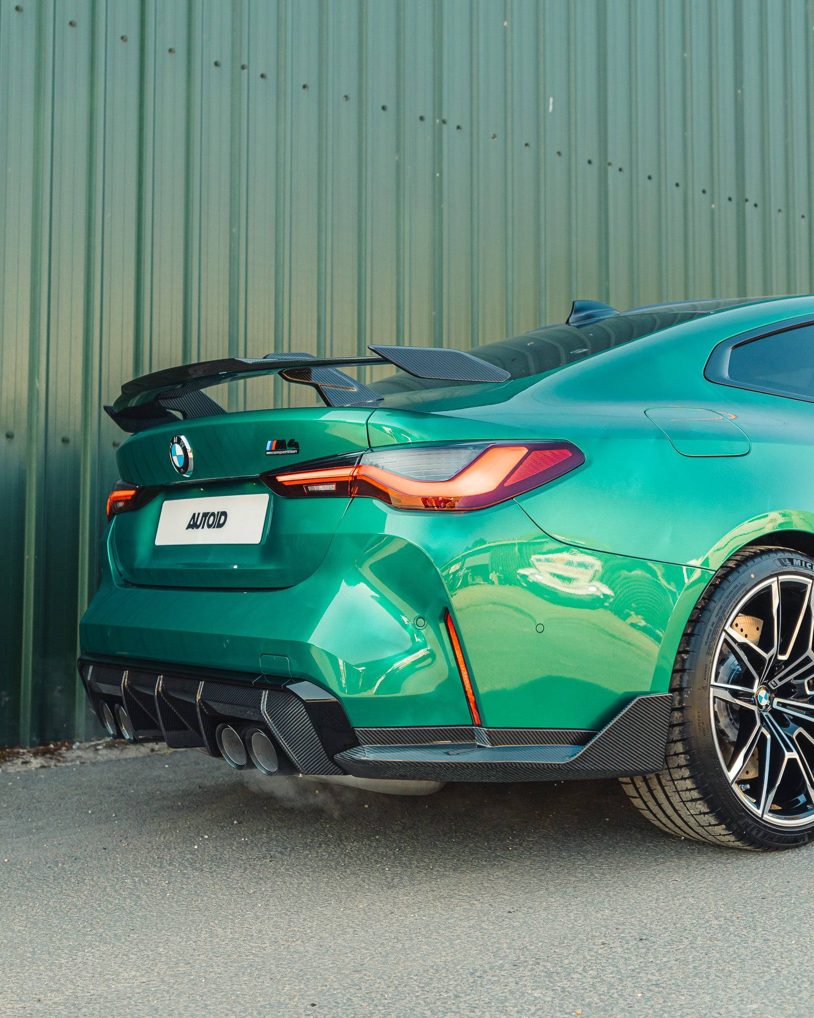 BMW G80 M3 & G82 M4 Carbon Fibre Performance Style Rear Winglets by TRE (2021+), Side Skirts & Winglets, TRE - AUTOID | Premium Automotive Accessories