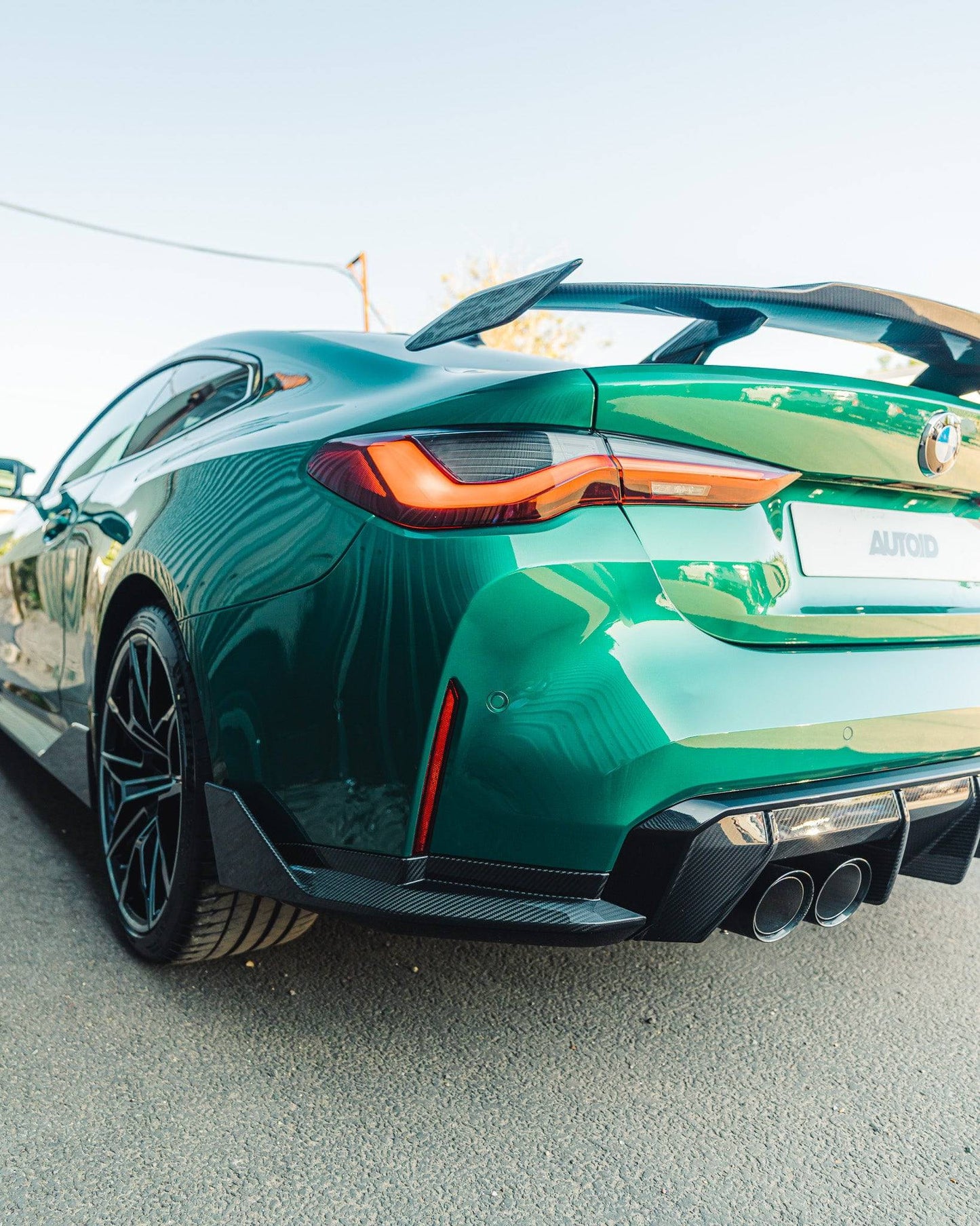 BMW G80 M3 & G82 M4 Carbon Fibre Performance Style Rear Winglets by TRE (2021+), Side Skirts & Winglets, TRE - AUTOID | Premium Automotive Accessories