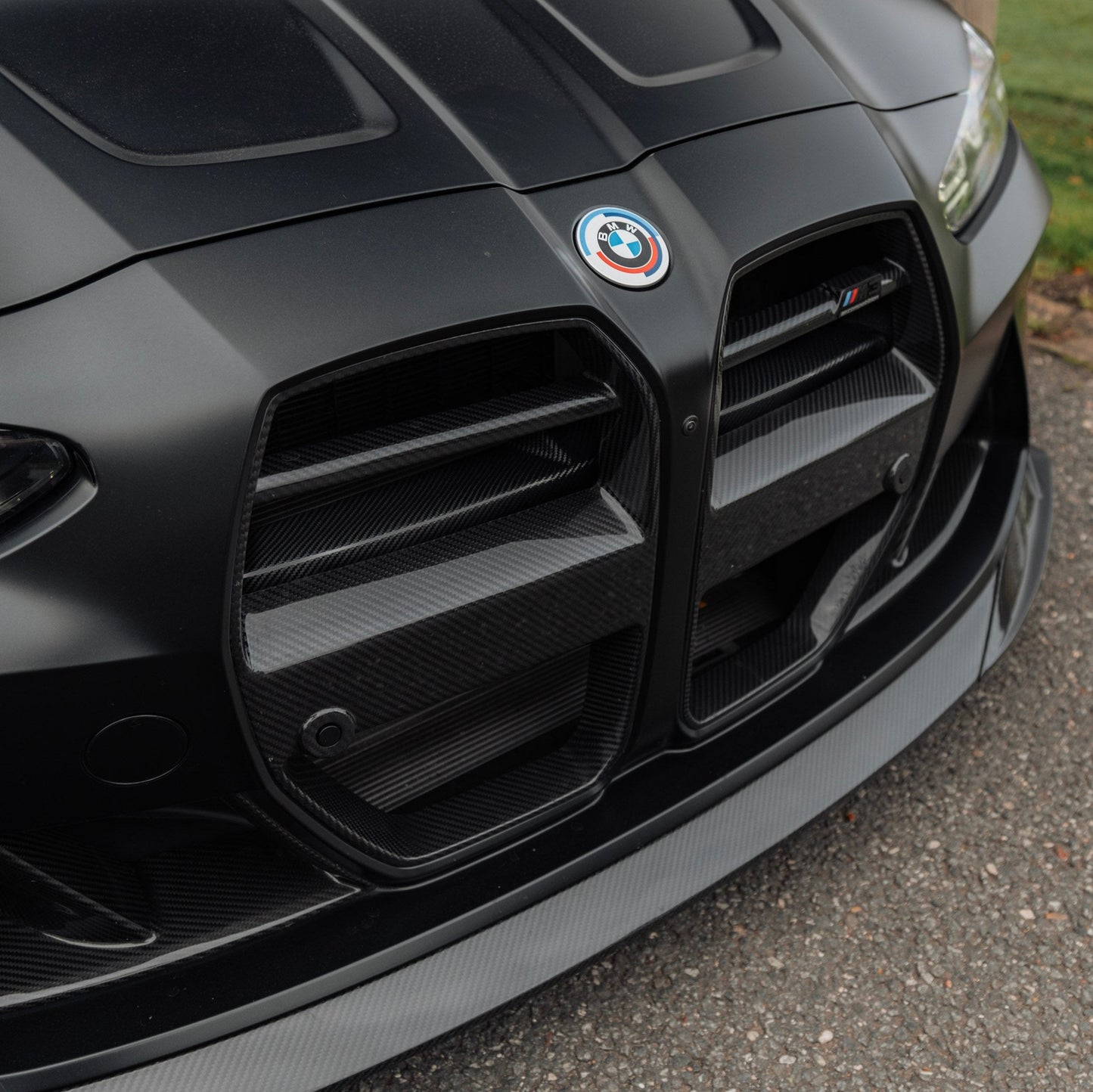BMW G80 G81 M3 & G82 G83 M4 Pre-Preg Carbon Fibre Foam Crash Bar Cover by TRE (2021+)