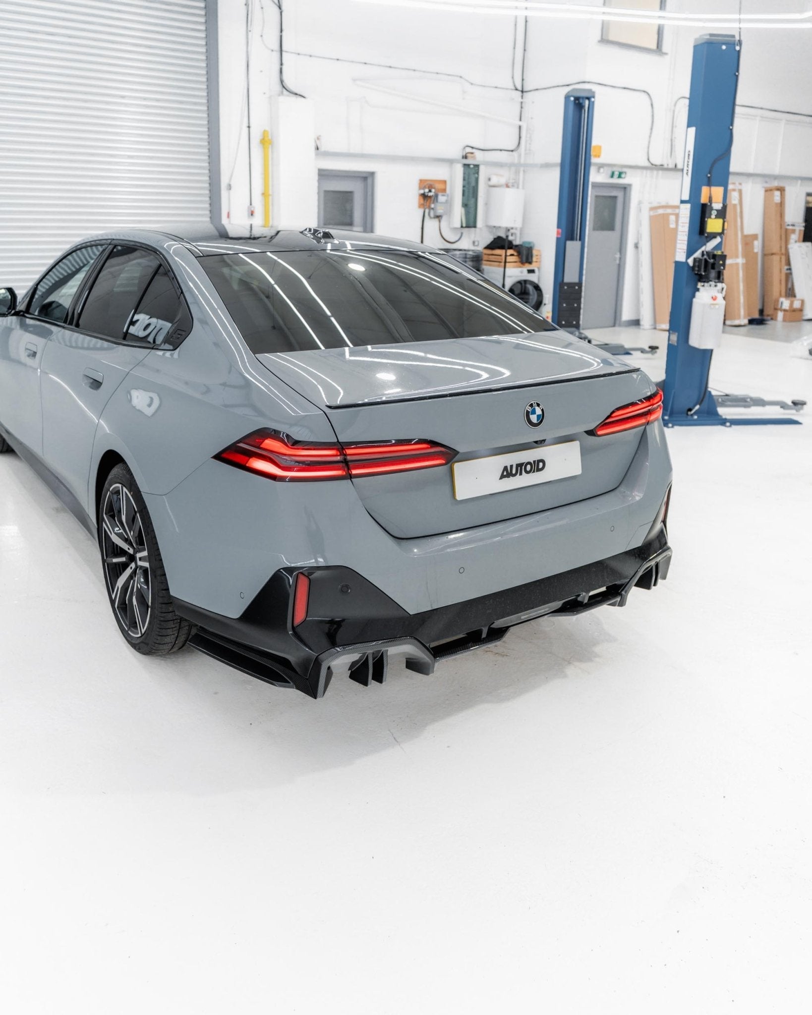 BMW 5 Series & i5 G60 G61 Pre - Preg Carbon Fibre Rear Diffuser by TRE (2024+) - AUTOID - Rear Spoilers - TRE