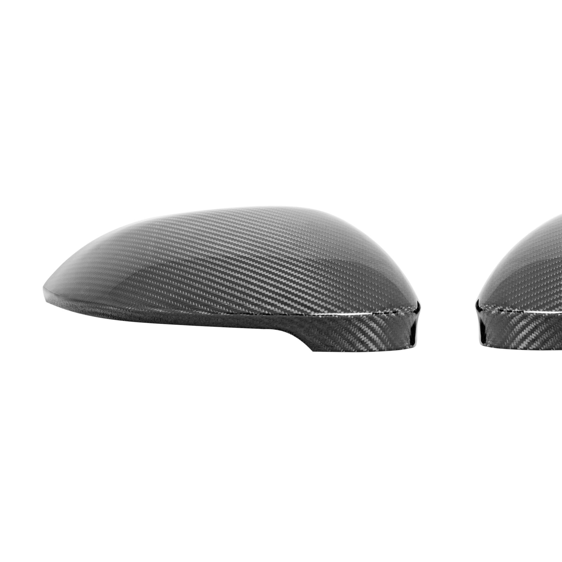 VW Golf, GTI & R Mk8 Pre-Preg Carbon Fibre Wing Mirror Covers by TRE (2019+), Mirror Covers, TRE - AUTOID | Premium Automotive Accessories