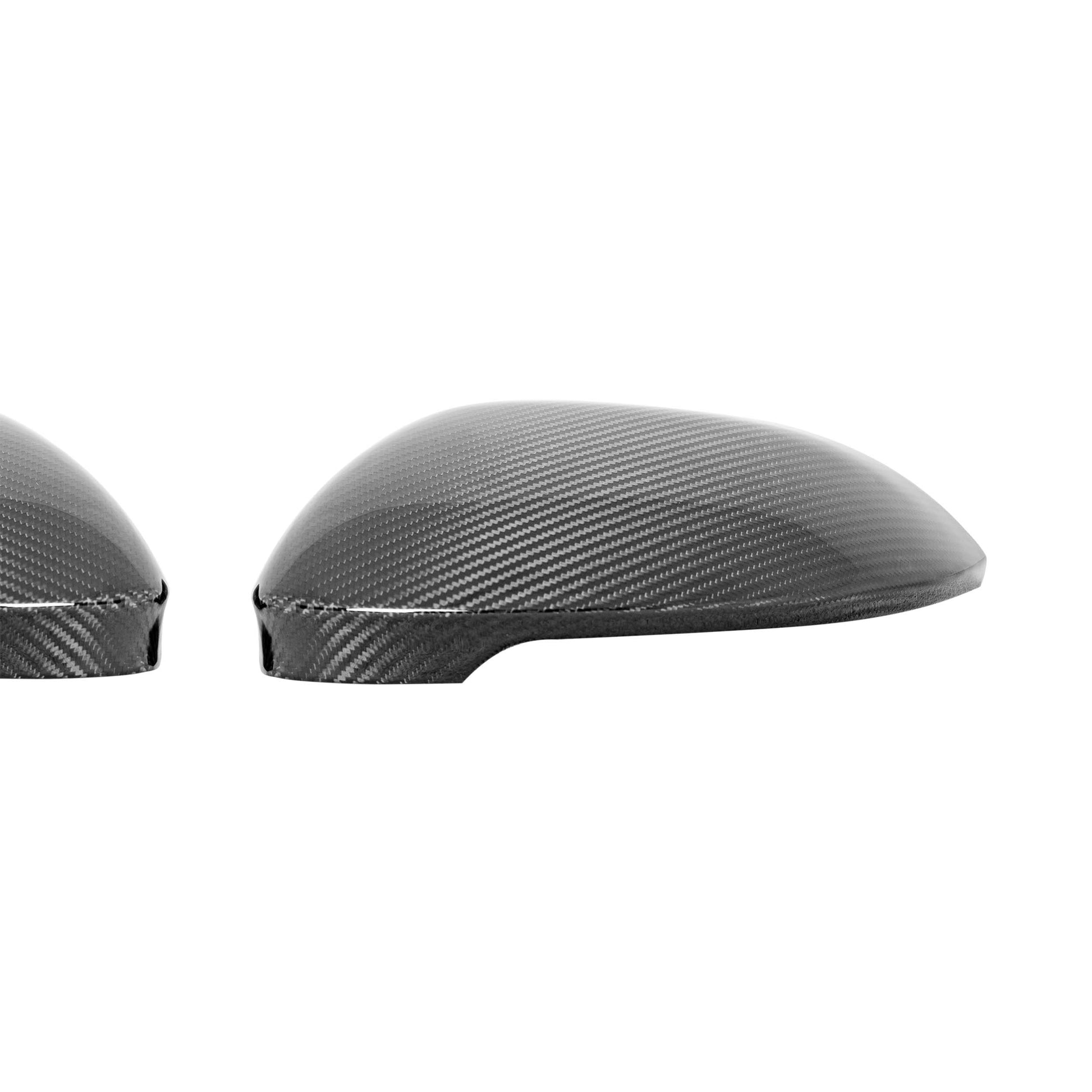 VW Golf, GTI & R Mk8 Pre-Preg Carbon Fibre Wing Mirror Covers by TRE (2019+), Mirror Covers, TRE - AUTOID | Premium Automotive Accessories