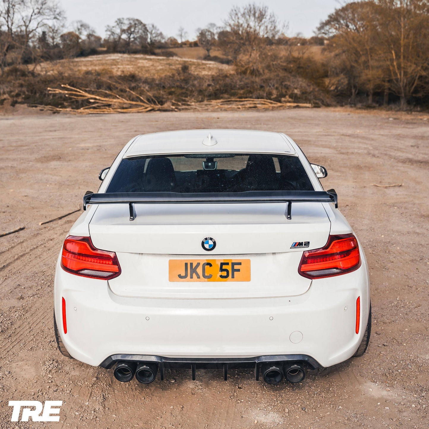 TRE Pre-preg Carbon Fibre Rear Wing for BMW 2 Series & M2 (2014-2021, F22 F87), Rear Wings, TRE - AUTOID | Premium Automotive Accessories