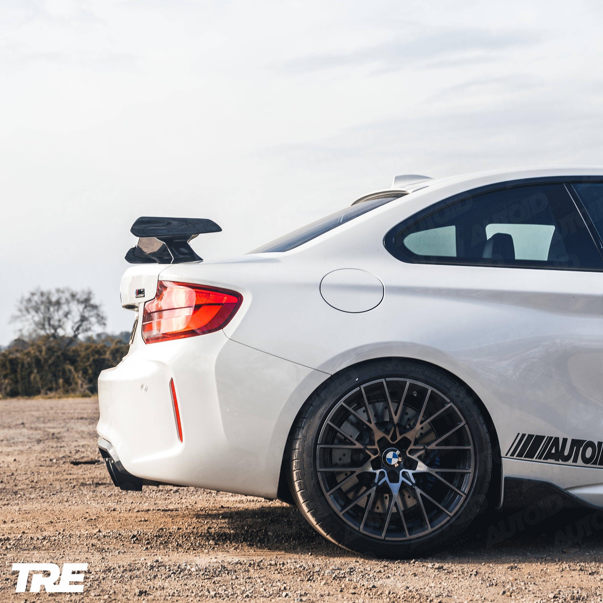 TRE Pre-preg Carbon Fibre Rear Wing for BMW 2 Series & M2 (2014-2021, F22 F87), Rear Wings, TRE - AUTOID | Premium Automotive Accessories