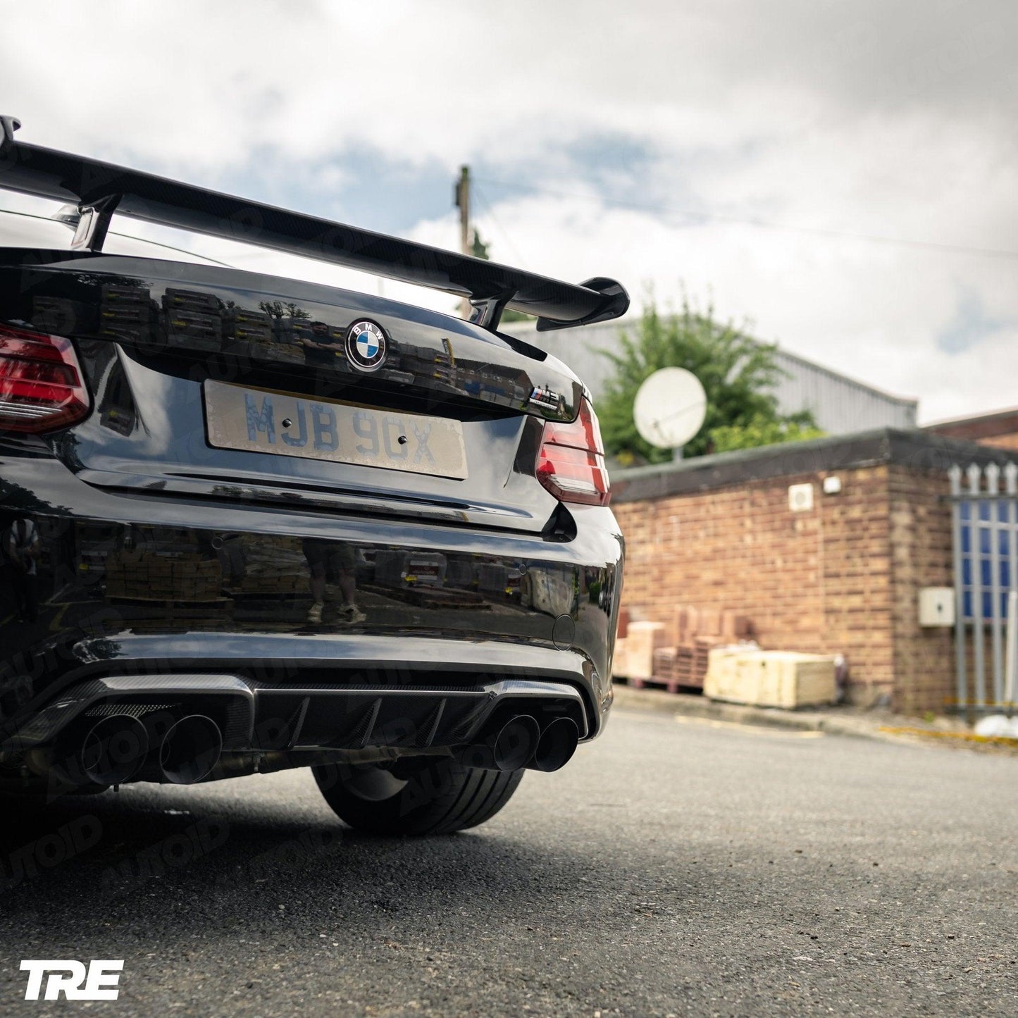TRE Pre-preg Carbon Fibre Rear Wing for BMW 2 Series & M2 (2014-2021, F22 F87), Rear Wings, TRE - AUTOID | Premium Automotive Accessories
