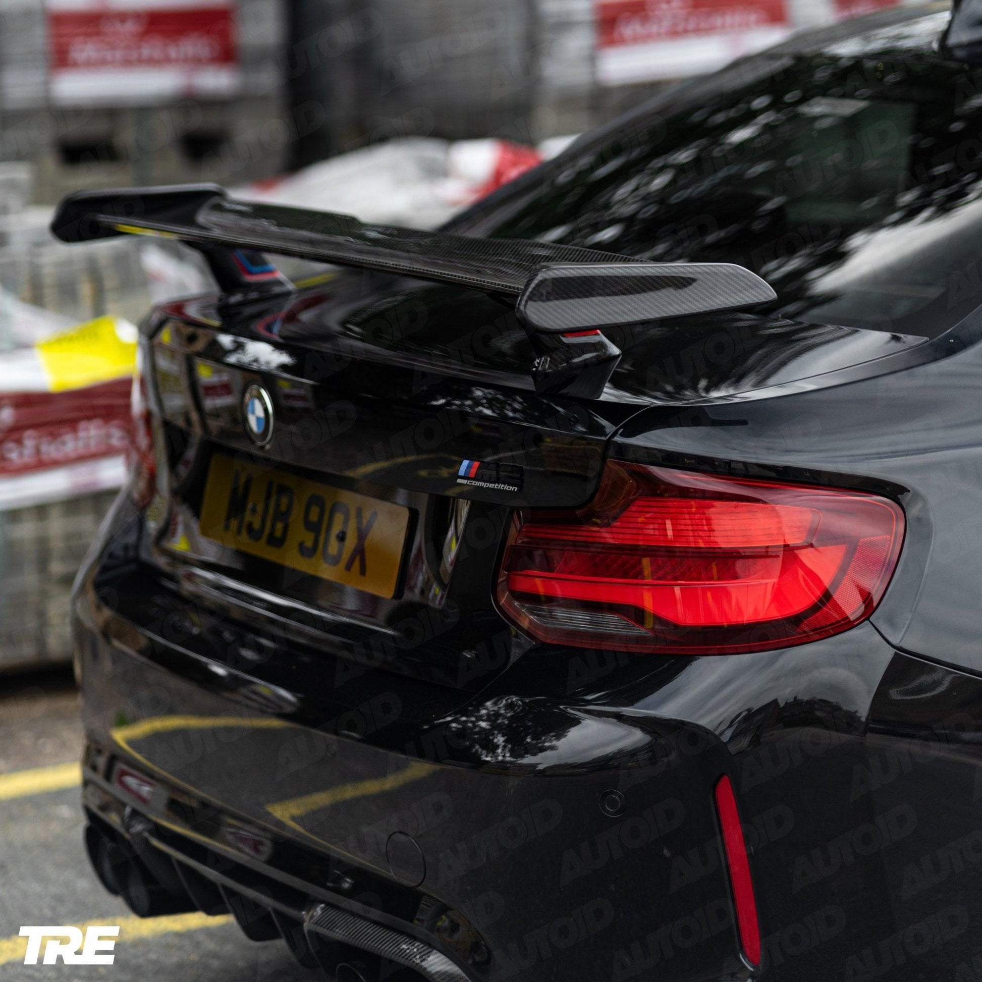 TRE Pre-preg Carbon Fibre Rear Wing for BMW 2 Series & M2 (2014-2021, F22 F87), Rear Wings, TRE - AUTOID | Premium Automotive Accessories