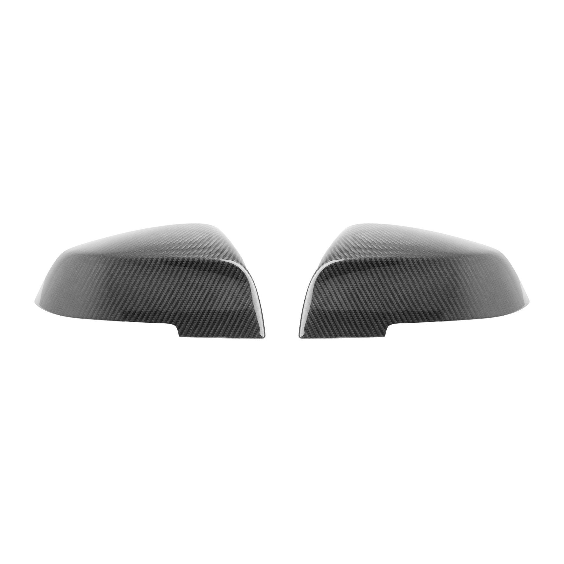 TRE Pre - preg Carbon Fibre Wing Mirror Covers for BMW (2012 - 2019, F20 F21 F22 F30 F32 F87) - AUTOID - Mirror Covers - TRE