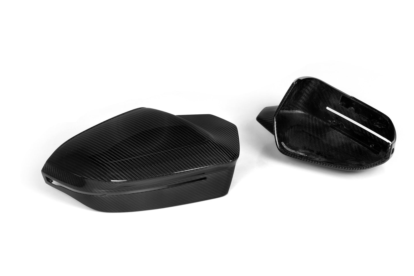 BMW 5 Series G60 Pre-preg Carbon Fibre M Style Mirror Covers by TRE (2024+)