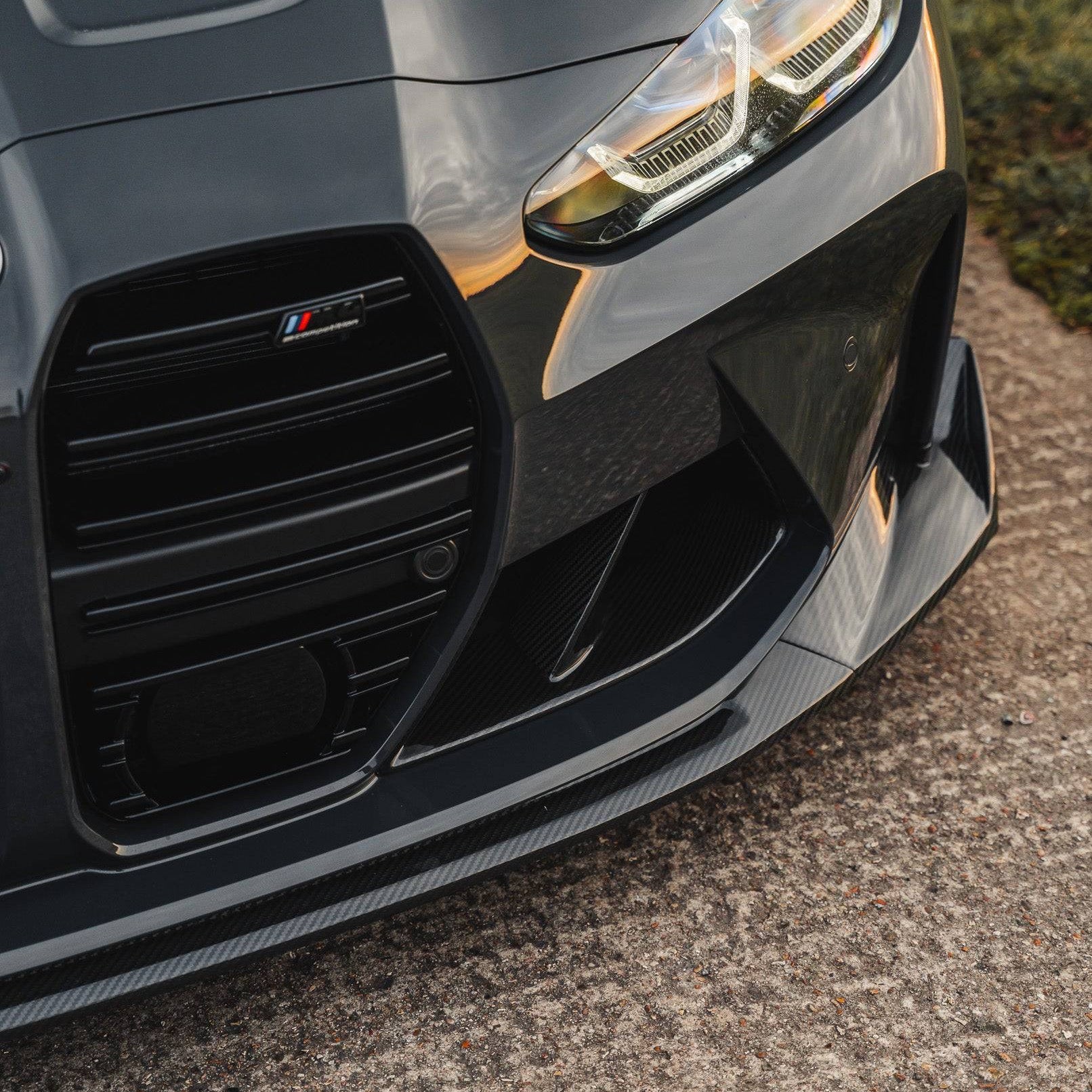 BMW M3 G80 & BMW M4 G82 Pre-Preg Carbon Fibre CSL Front Splitter by TRE (2021+), Front Lips & Splitters, TRE - AUTOID | Premium Automotive Accessories