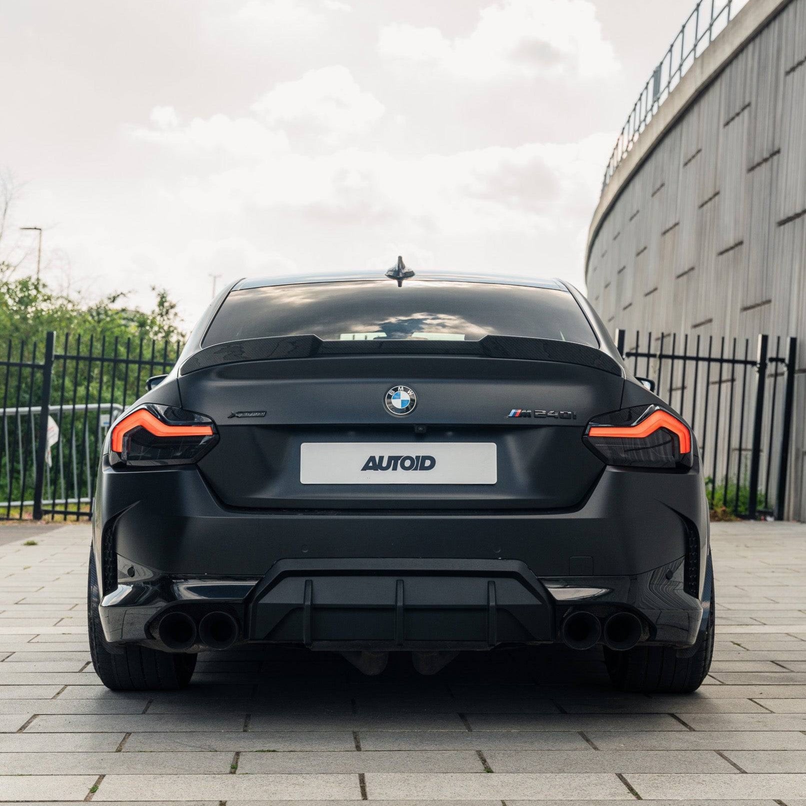 BMW M2, 2 Series & M240i Pre-preg Carbon Fibre ID-01 Rear Spoiler by TRE (2021+, G42 G87), Rear Spoilers, TRE - AUTOID | Premium Automotive Accessories