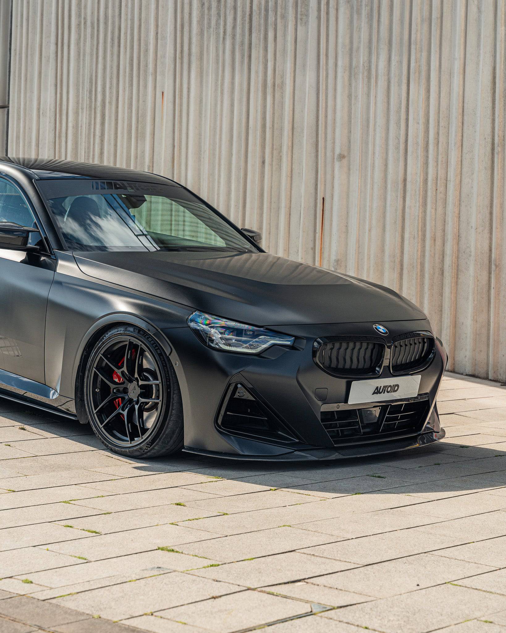 BMW 2 Series M Sport & M240i G42 Pre-preg Carbon Fibre ID-01 Front Splitter by TRE (2021+), Front Lips & Splitters, TRE - AUTOID | Premium Automotive Accessories