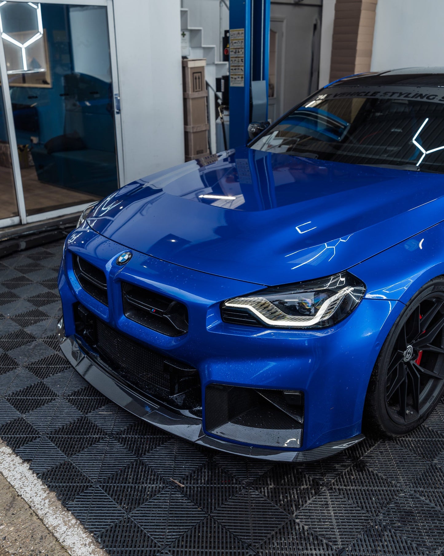 BMW G87 M2 TR87 Carbon Fibre Flat Front Splitter by TRE (2023+), Front Lips & Splitters, TRE - AUTOID | Premium Automotive Accessories