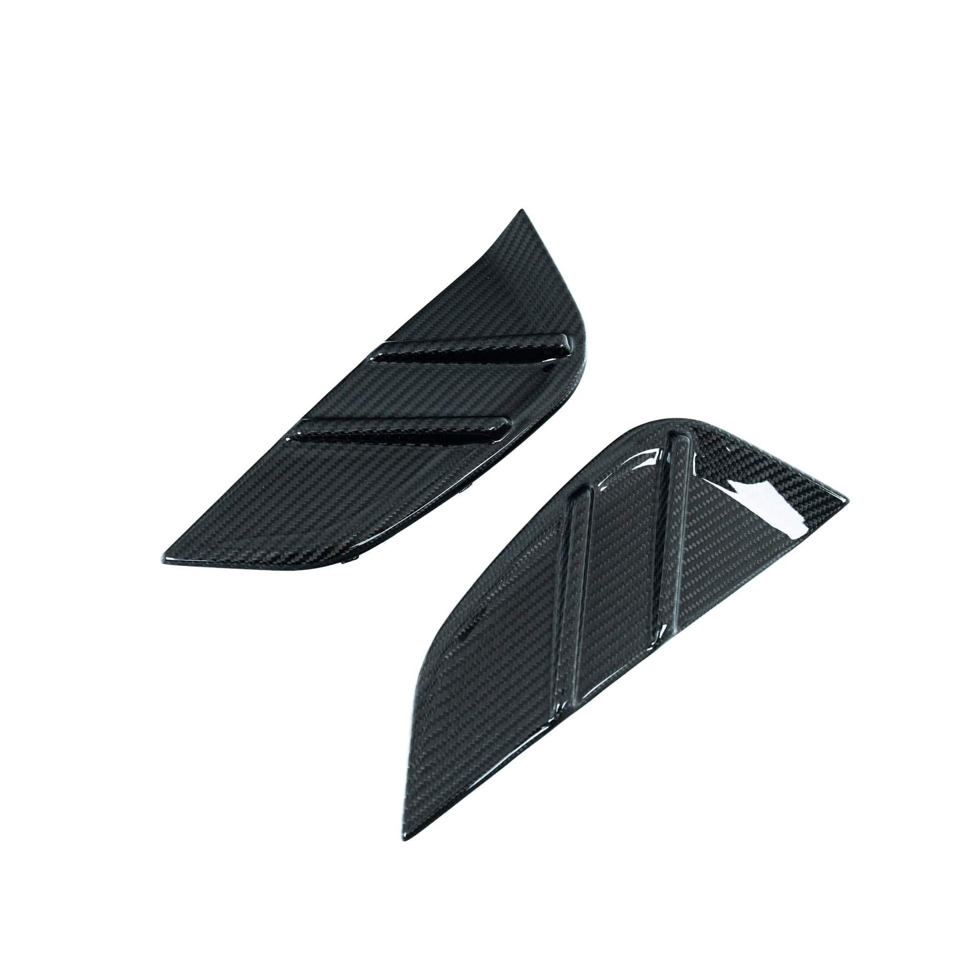 BMW G80 M3 & G82 G83 M4 Pre-Preg Carbon Fibre Side Fender Badge Covers by TRE (2021+), Fender Trim, TRE - AUTOID | Premium Automotive Accessories