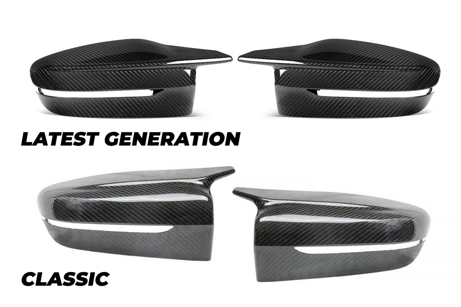 BMW 2 Series 220i G42, 3 Series 330i G20 & 4 Series 440i G22 Pre-preg Carbon Fibre M Style Mirror Covers by TRE (2017+), Mirror Covers, TRE - AUTOID | Premium Automotive Accessories