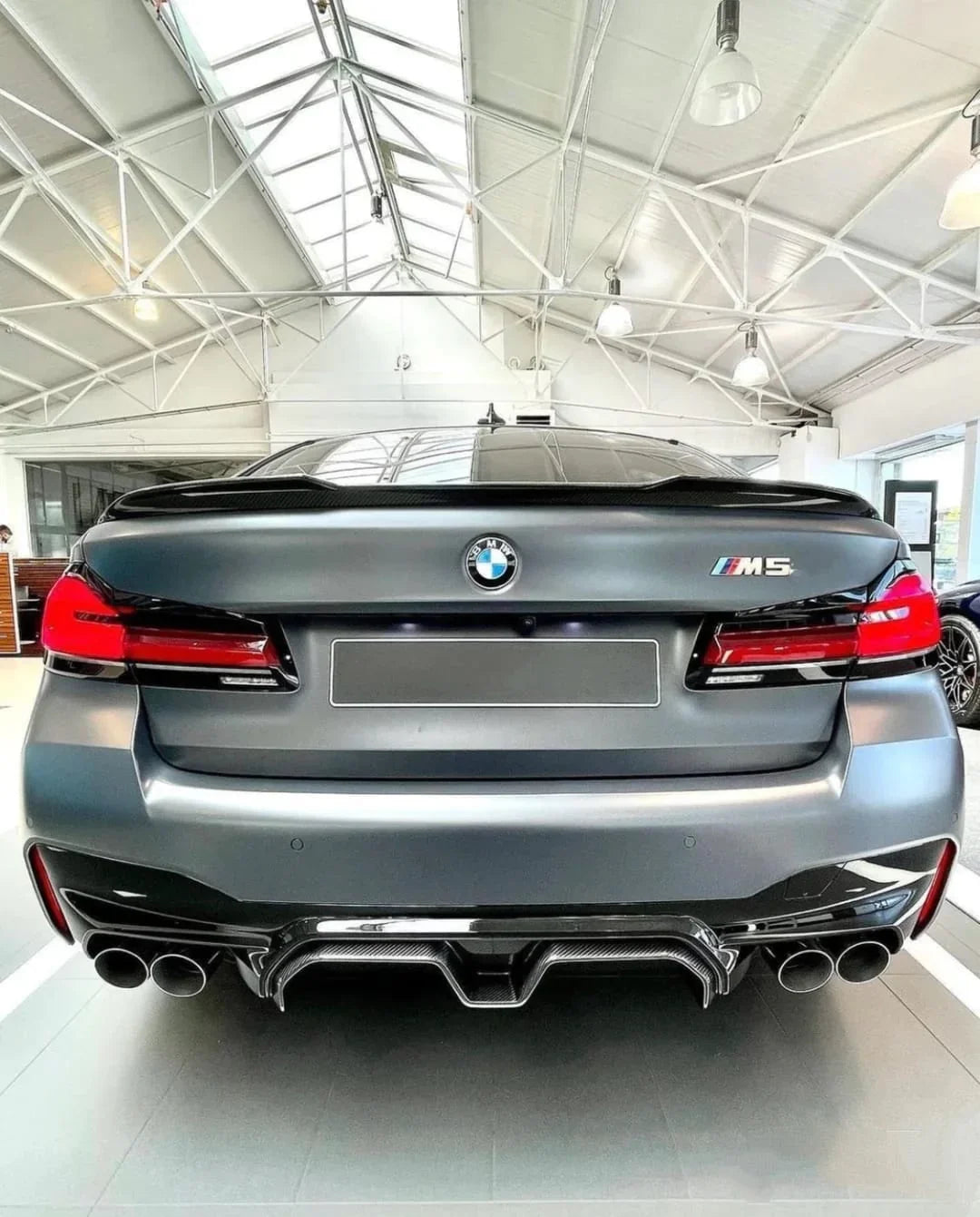 TRE Pre-Preg Carbon Fibre CS Rear Spoiler for BMW 5 Series & M5 (2017+, G30 F90), Rear Spoilers, TRE - AUTOID | Premium Automotive Accessories