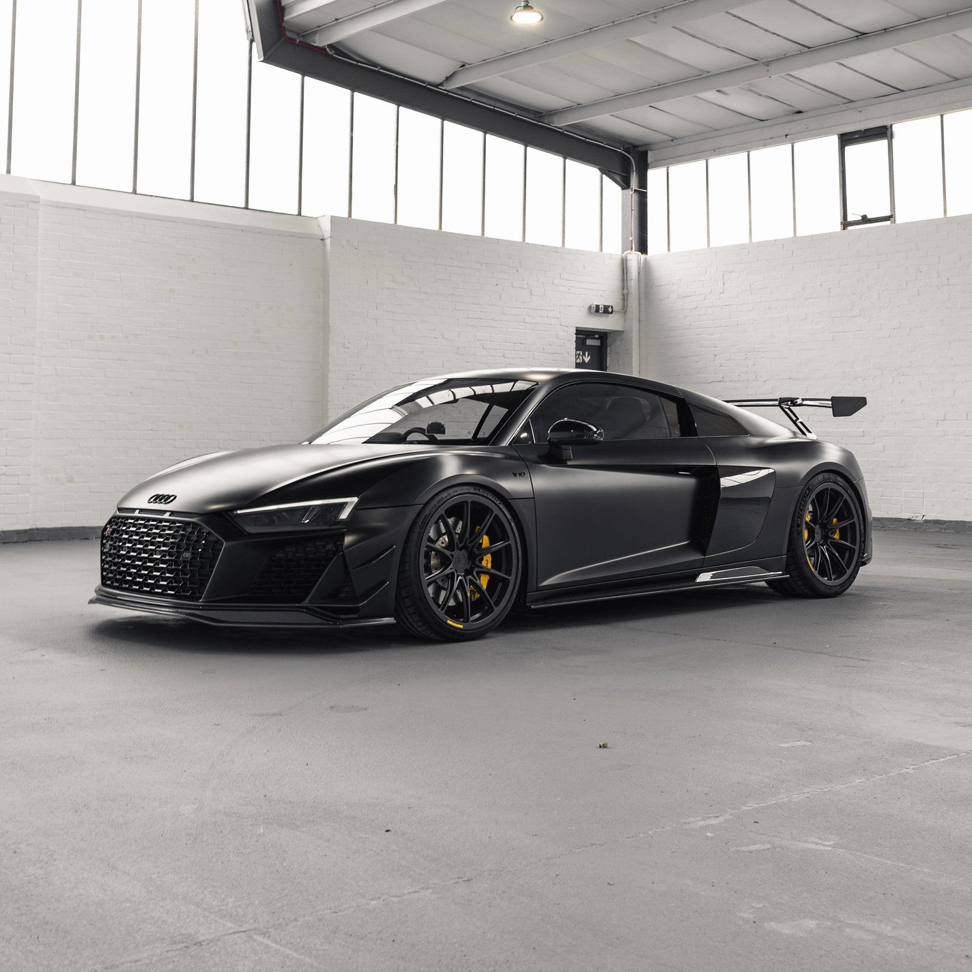 Audi R8 4S Facelift Pre - Preg Carbon Fibre Front Splitter by TRE - AUTOID - Front Lips & Splitters - TRE