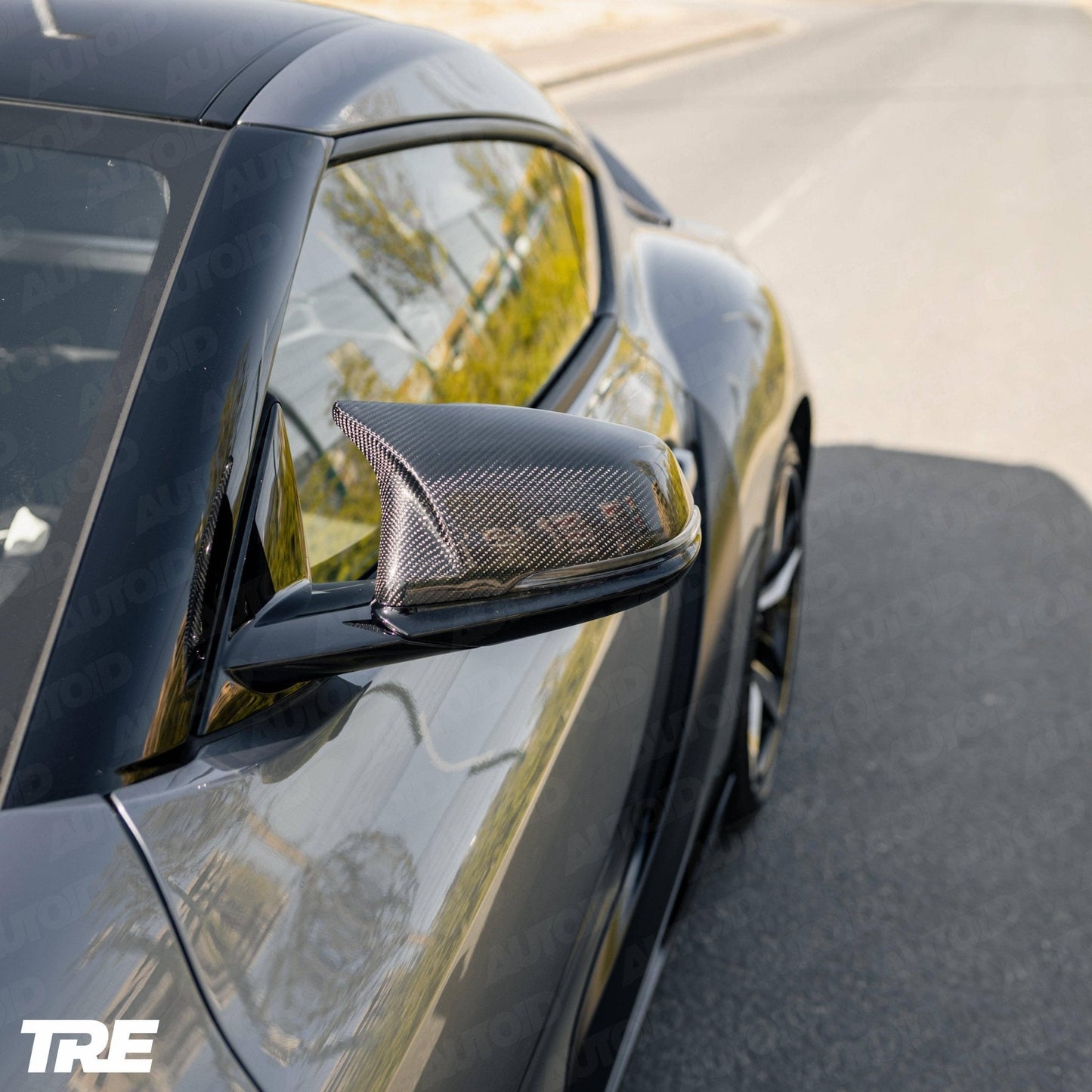 BMW 1 Series F40, 2 Series F44 & Toyota Supra Pre - Preg Carbon Fibre M Style Mirror Covers by TRE (2019+) - AUTOID - Mirror Covers - TRE