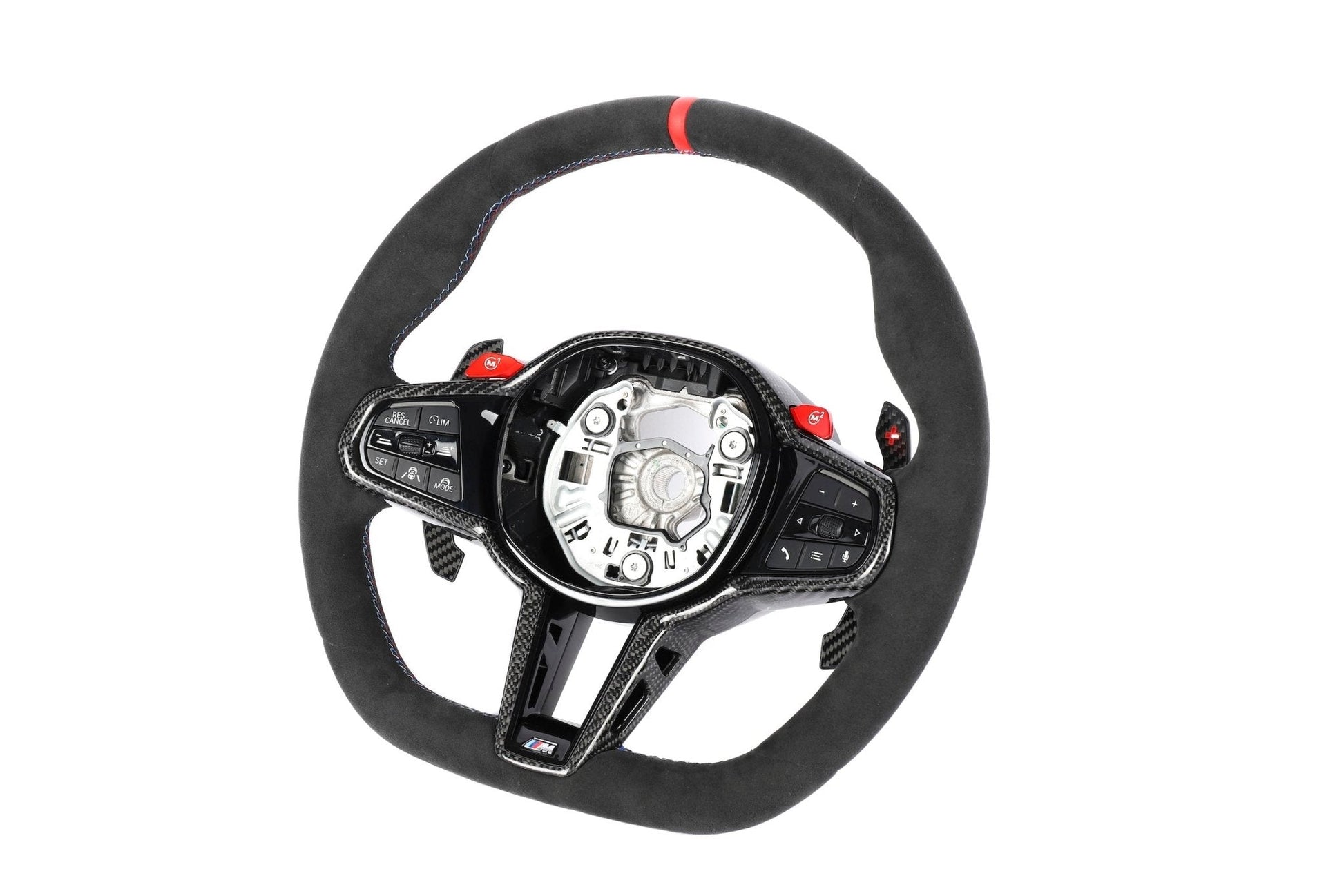 BMW 2 Series G42, M2 G87, M3 G80, M4 G82 Facelift Carbon Fibre Steering Wheel by TRE - AUTOID - Steering Wheels - TRE