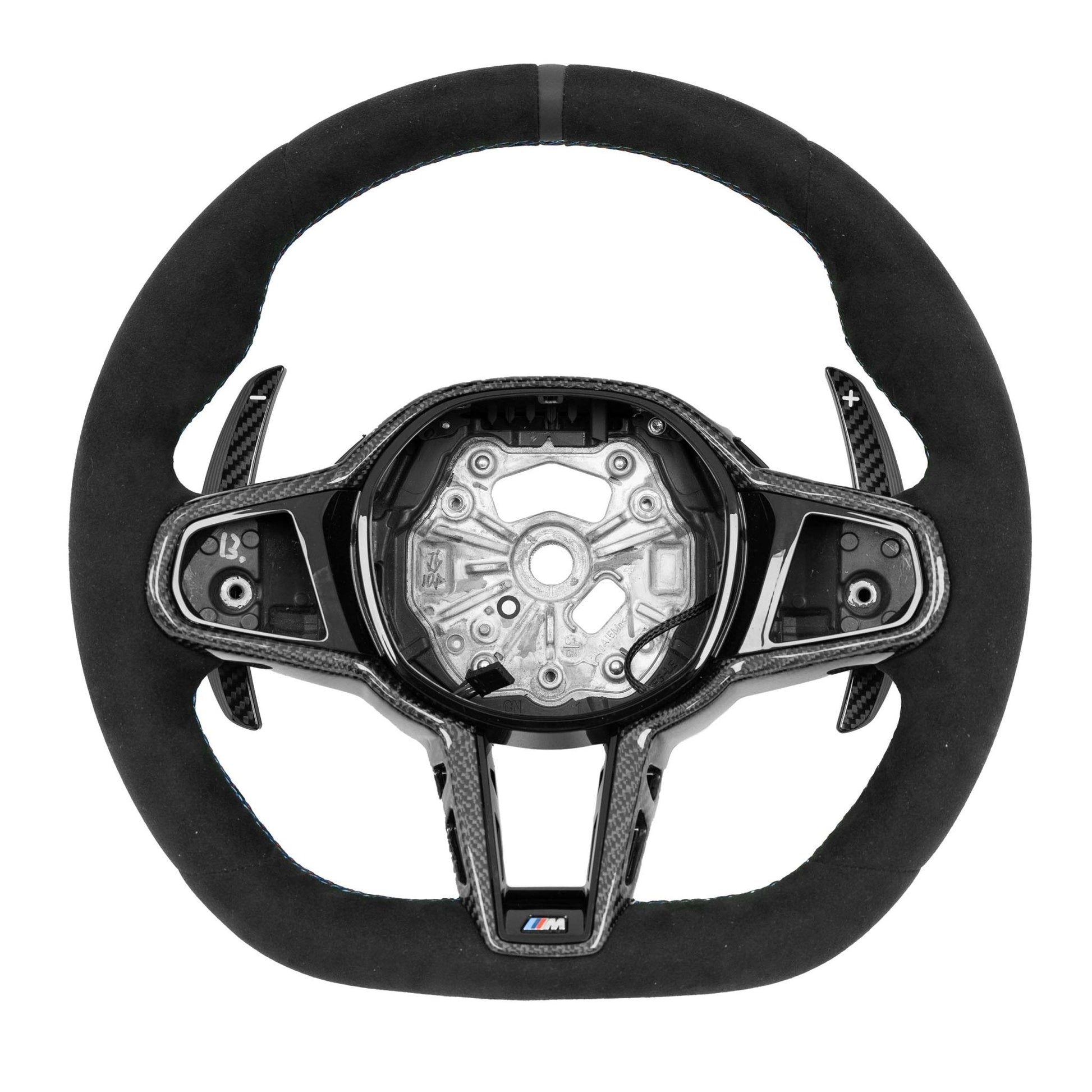 BMW 2 Series G42, M2 G87, M3 G80, M4 G82 Facelift Carbon Fibre Steering Wheel by TRE - AUTOID - Steering Wheels - TRE