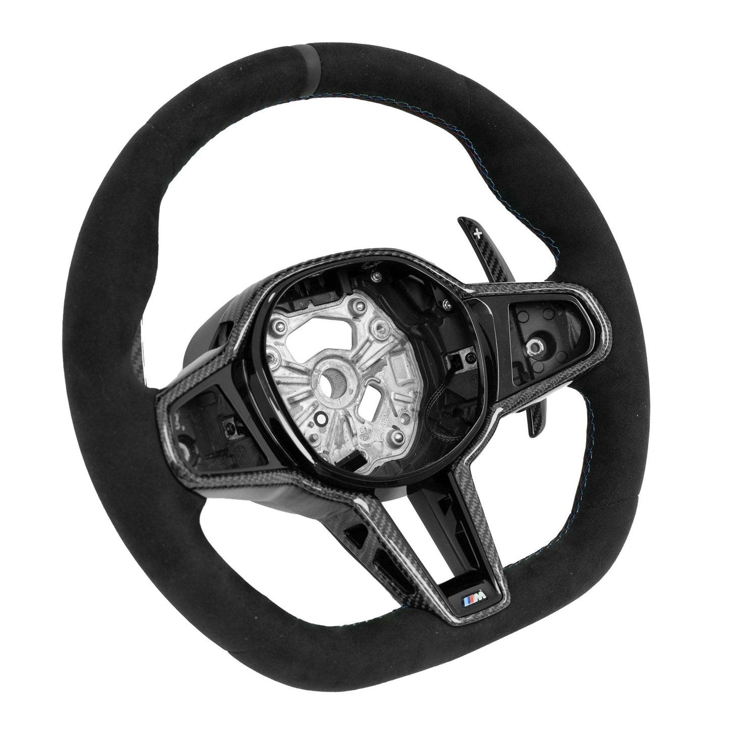 BMW 2 Series G42, M2 G87, M3 G80, M4 G82 Facelift Carbon Fibre Steering Wheel by TRE - AUTOID - Steering Wheels - TRE