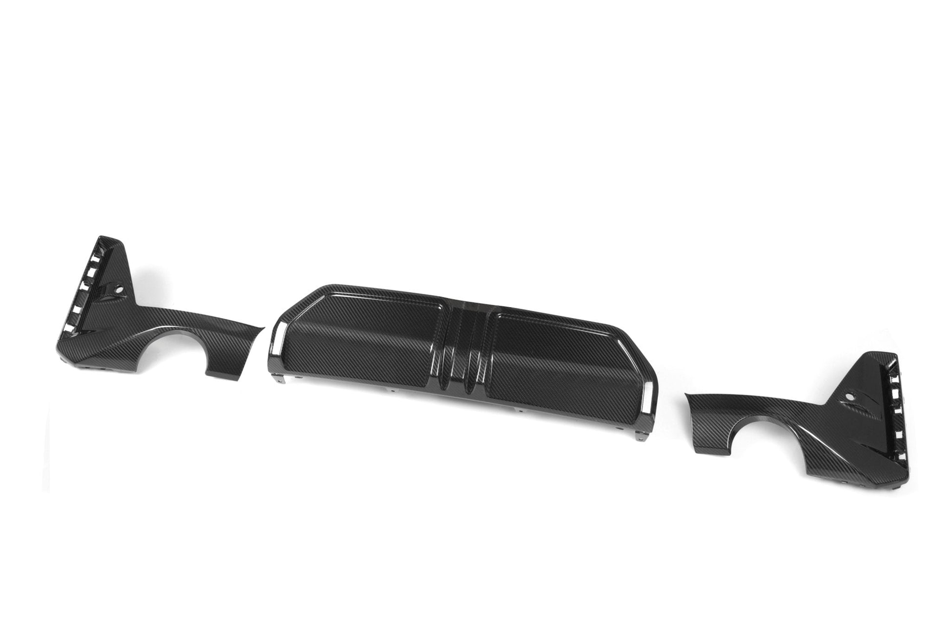 BMW 3 Series G20 G21 LCI Carbon Fibre Performance Rear Diffuser Set by TRE (2023+) - AUTOID - Rear Diffusers - TRE