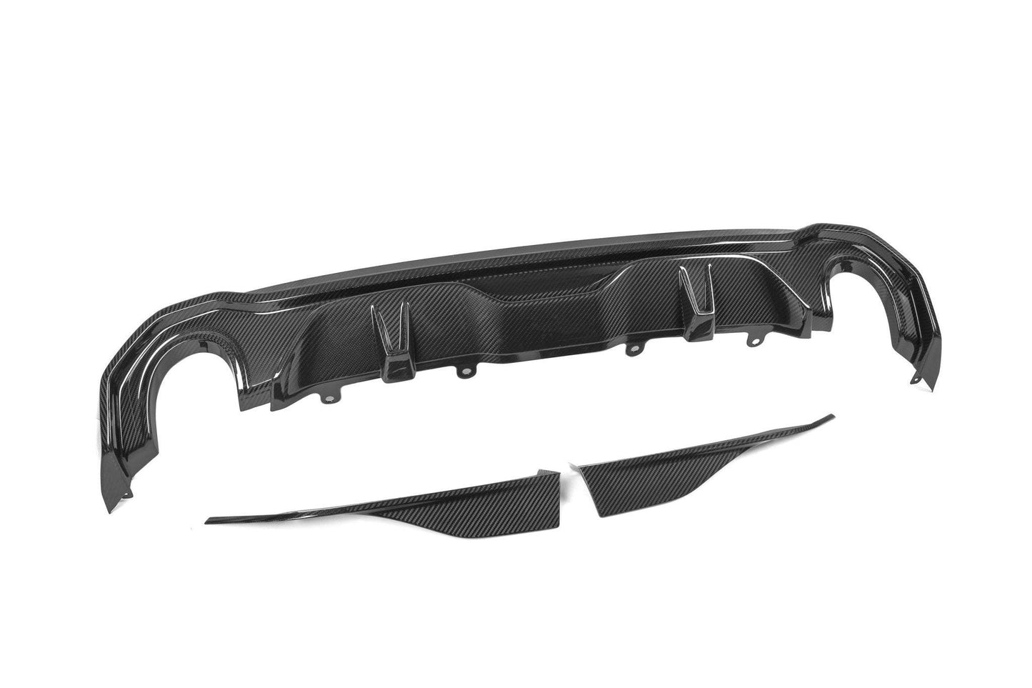 BMW 4 Series Gran Coupe G26 Pre-Preg Carbon Fibre Rear Diffuser Set by TRE (2021+), Rear Diffusers, TRE - AUTOID | Premium Automotive Accessories