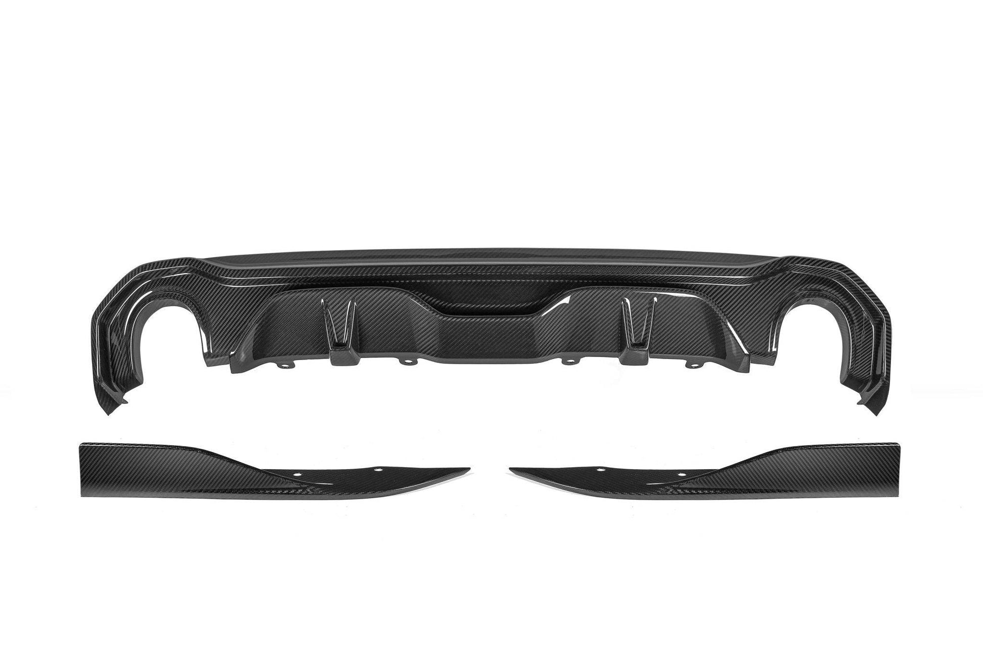 BMW 4 Series Gran Coupe G26 Pre-Preg Carbon Fibre Rear Diffuser Set by TRE (2021+), Rear Diffusers, TRE - AUTOID | Premium Automotive Accessories