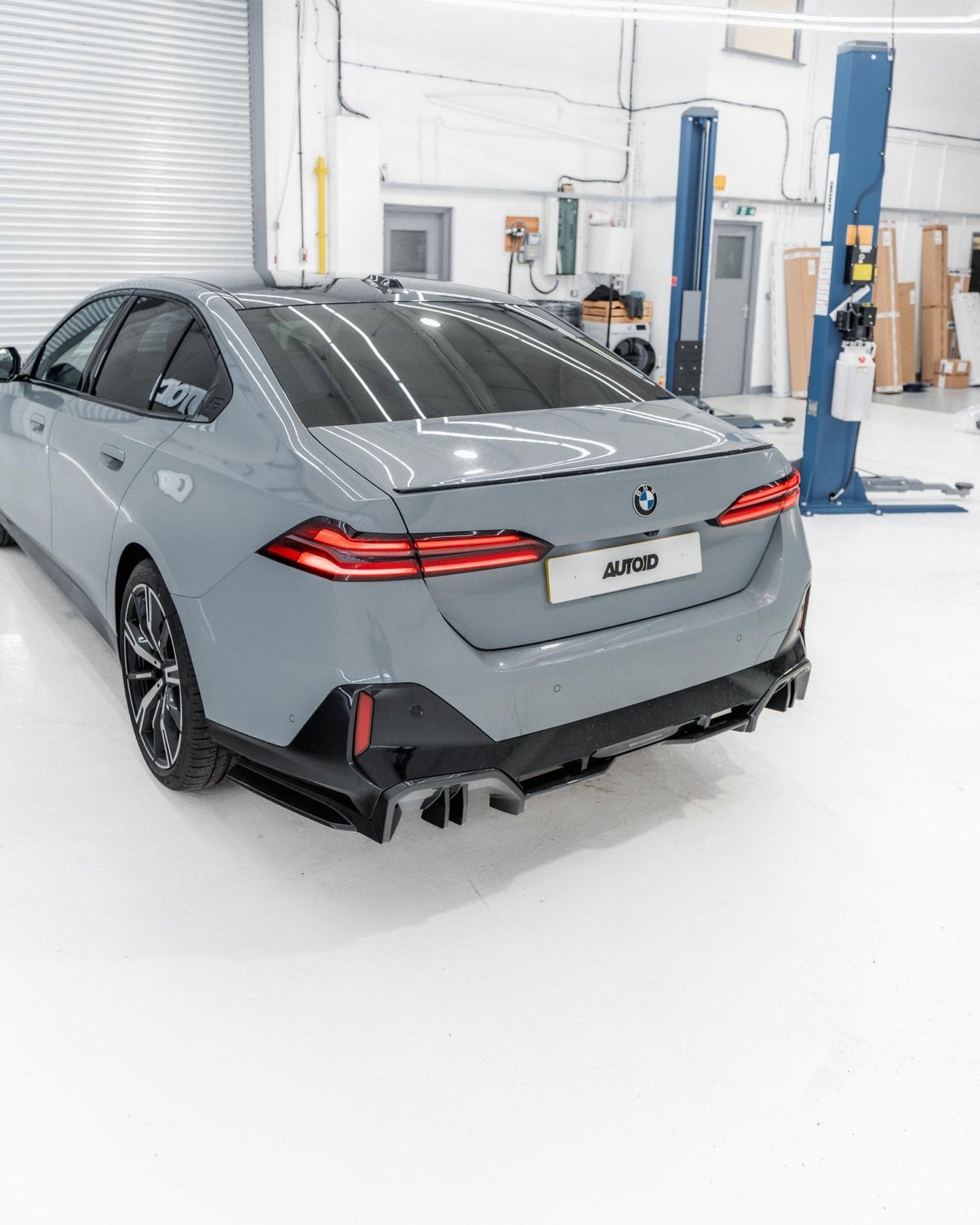 BMW 5 Series & i5 G60 G61 Pre - Preg Carbon Fibre Rear Diffuser by TRE (2024+) - AUTOID - Rear Spoilers - TRE