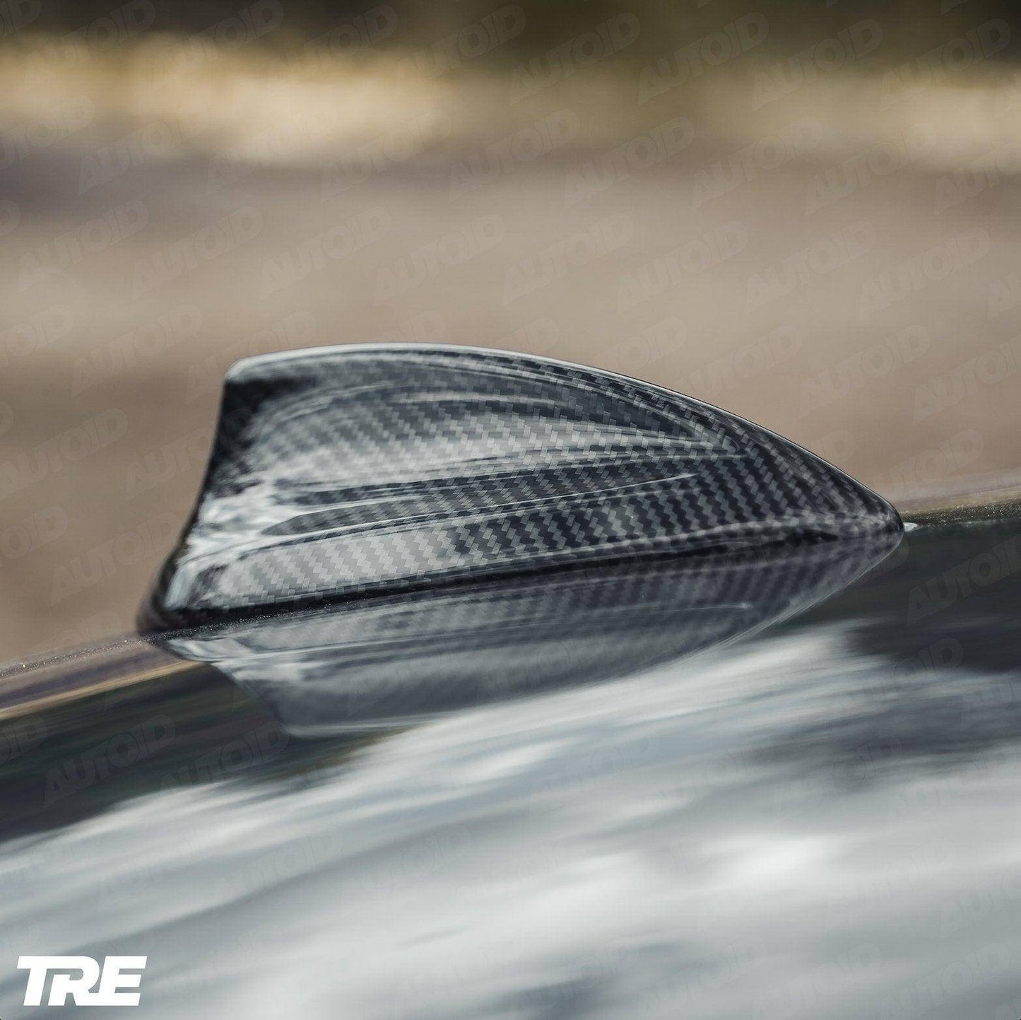 BMW Carbon Fibre Shark Fin Aerial Cover by TRE - AUTOID - Carbon Roofs & Accessories - TRE