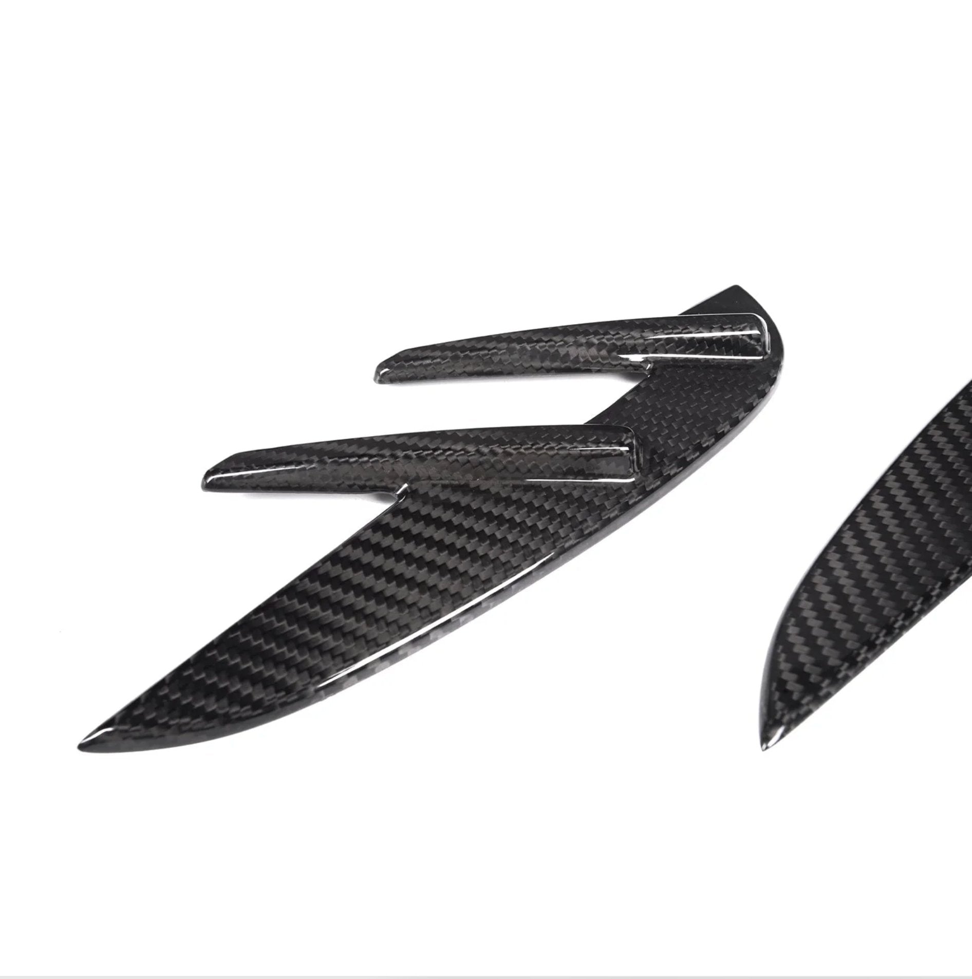 BMW G80 G81 M3 & G82 G83 M4 Pre - Preg Carbon Fibre Side Fender Trim Covers by TRE (2021+) - AUTOID - Fender Trim - TRE