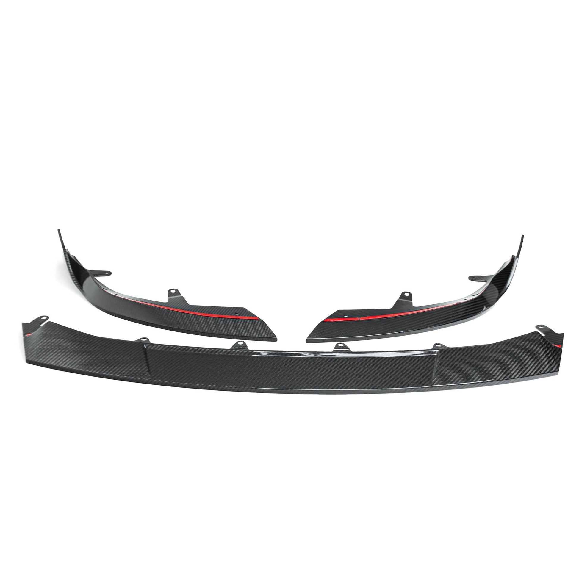 BMW G87 M2 TR87 Carbon Fibre Front Splitter with Winglets by TRE (2023+) - AUTOID - Front Lips & Splitters - TRE