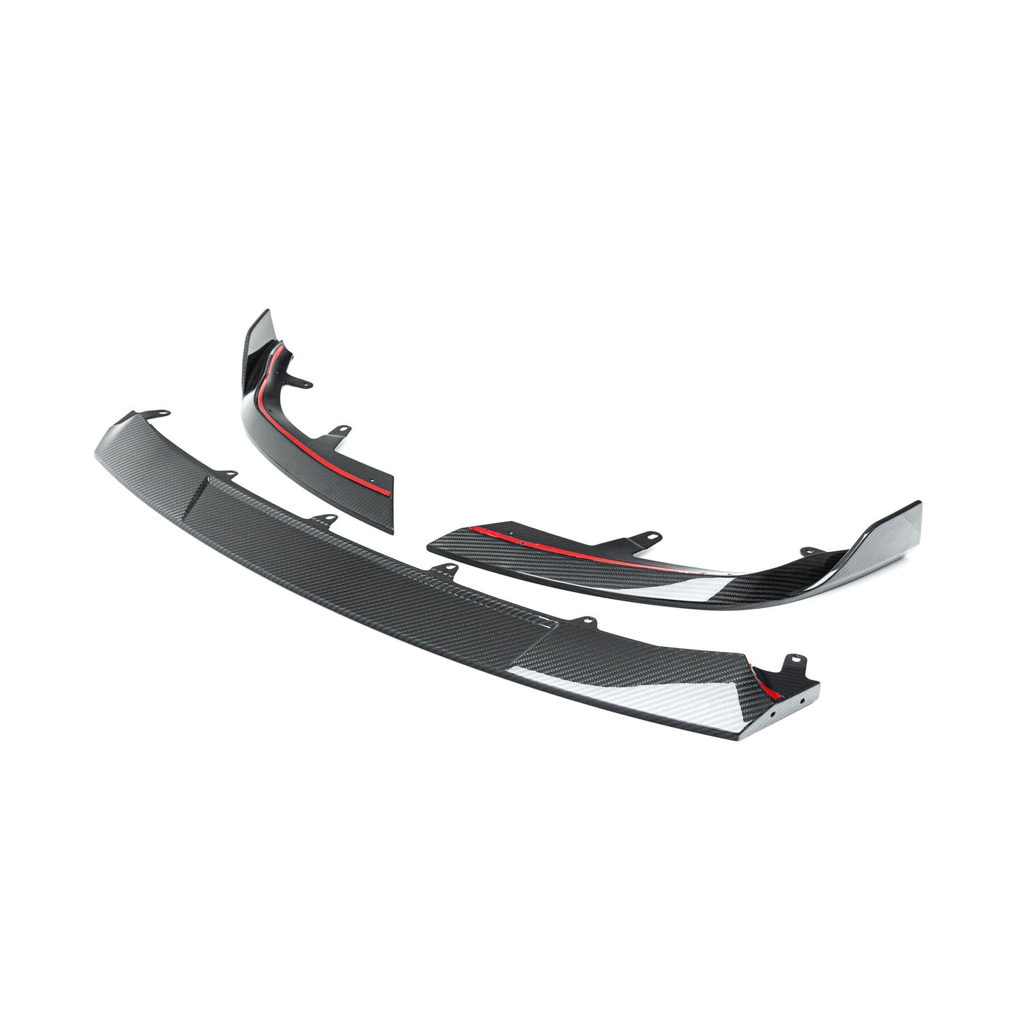 BMW G87 M2 TR87 Carbon Fibre Front Splitter with Winglets by TRE (2023+) - AUTOID - Front Lips & Splitters - TRE