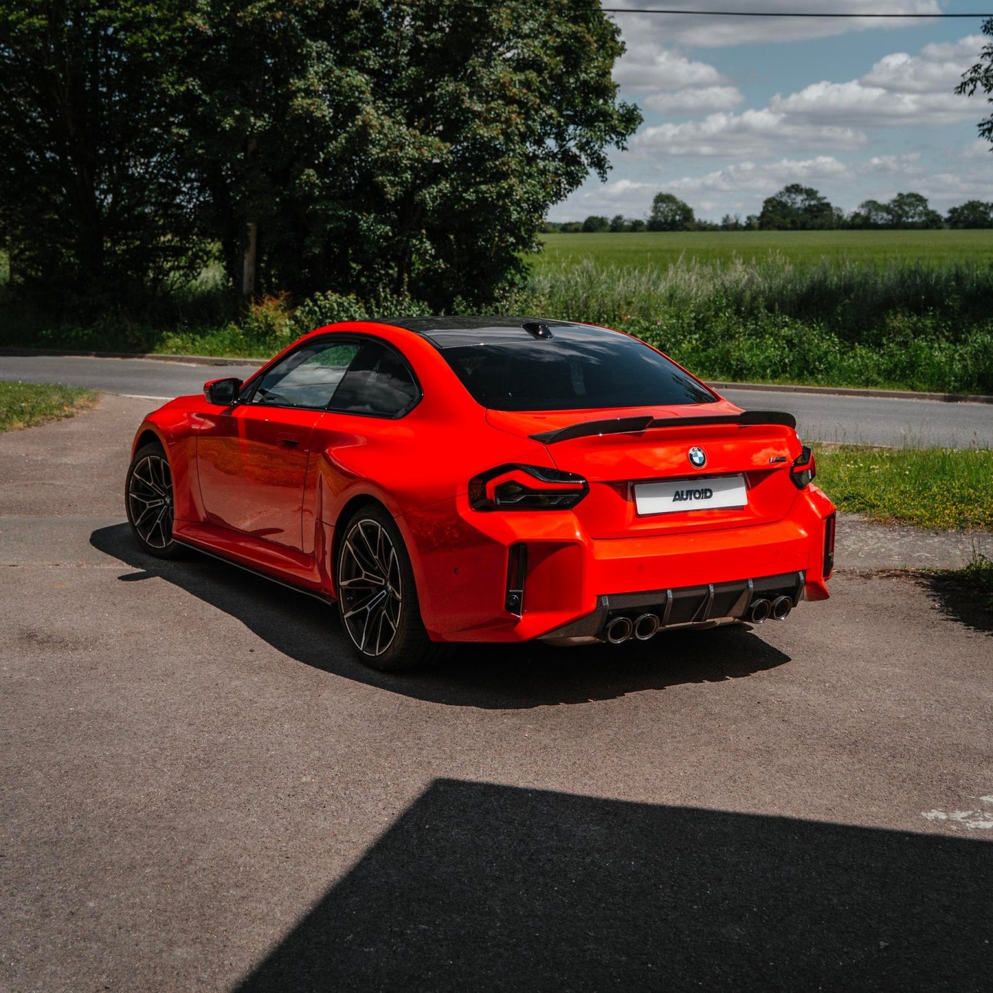 BMW M2 G87 Pre - Preg Carbon Fibre Performance Rear Diffuser by TRE (2023+) - AUTOID - Rear Diffusers - TRE