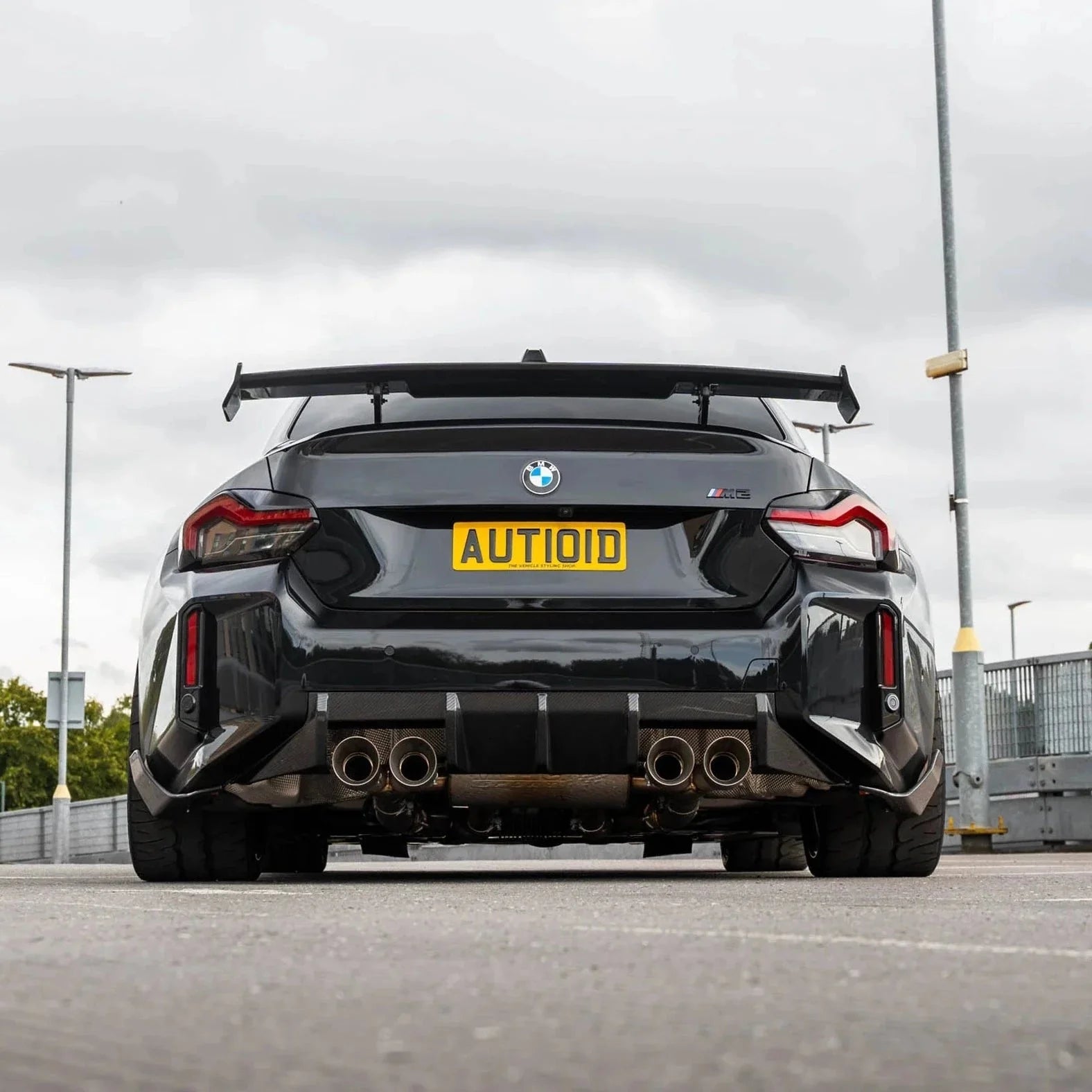 BMW M2 G87 Pre - Preg Carbon Fibre Performance Rear Diffuser by TRE (2023+) - AUTOID - Rear Diffusers - TRE