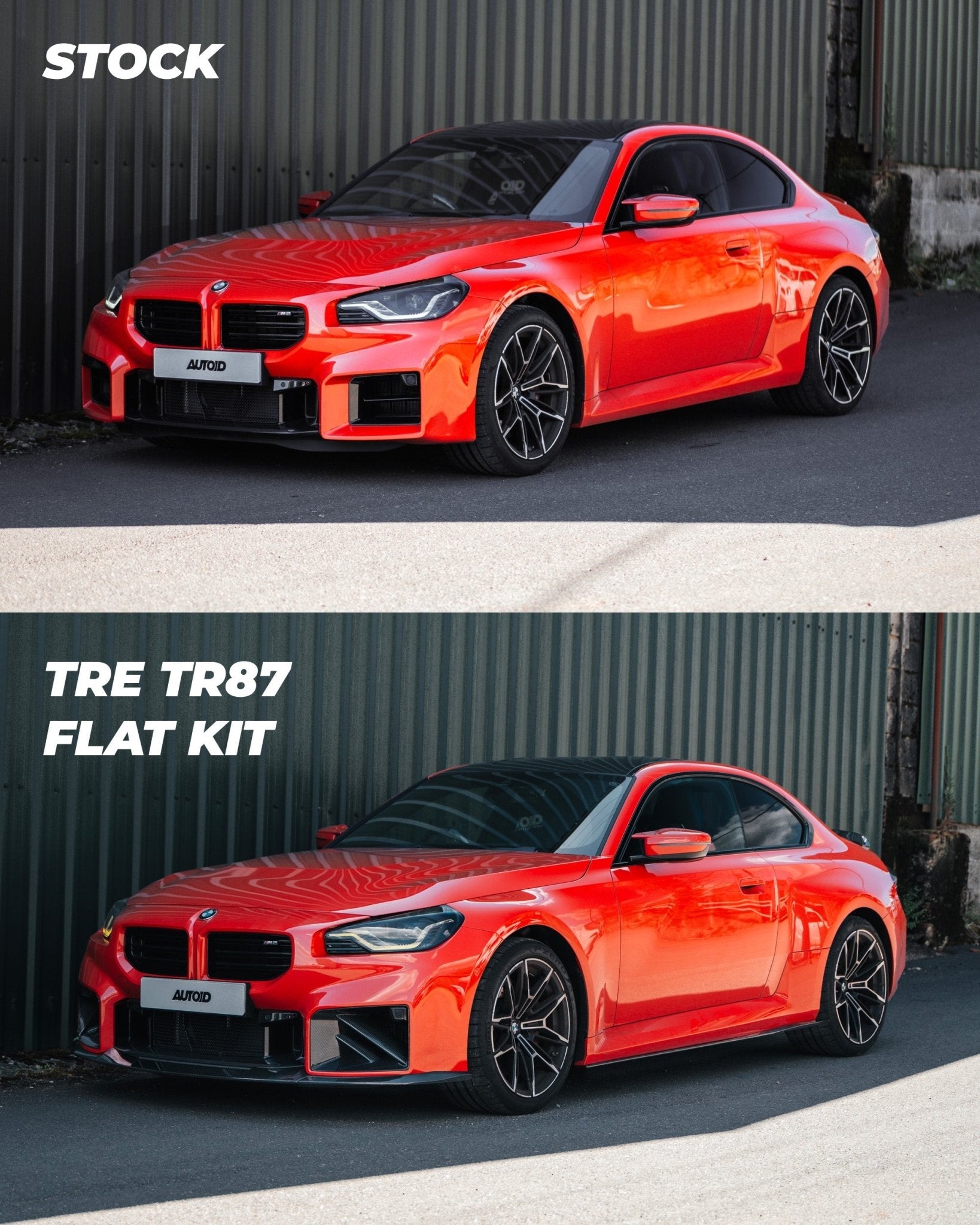 BMW M2 G87 Pre - Preg Carbon Fibre Performance Rear Diffuser by TRE (2023+) - AUTOID - Rear Diffusers - TRE