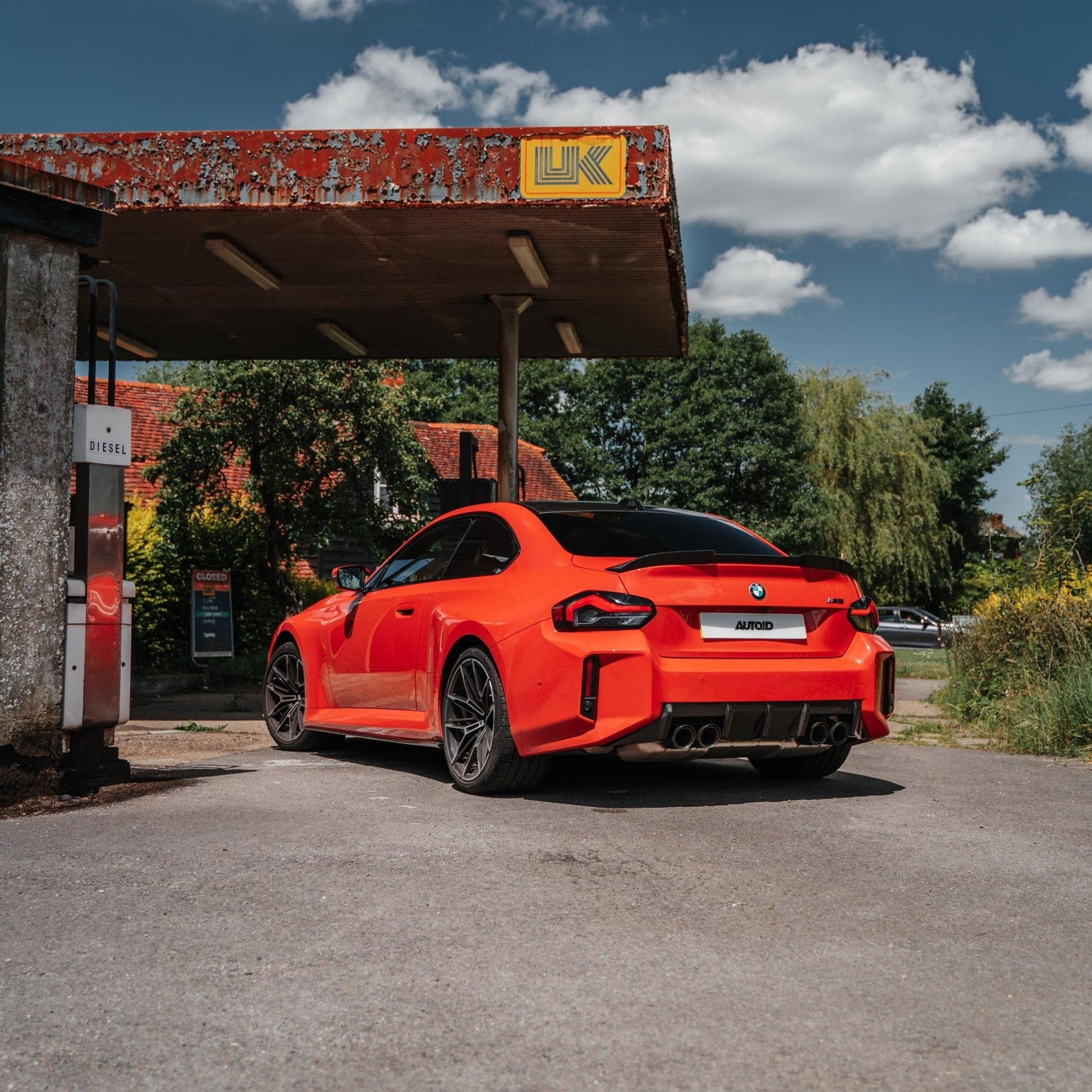 BMW M2 G87 Pre - Preg Carbon Fibre Performance Rear Diffuser by TRE (2023+) - AUTOID - Rear Diffusers - TRE