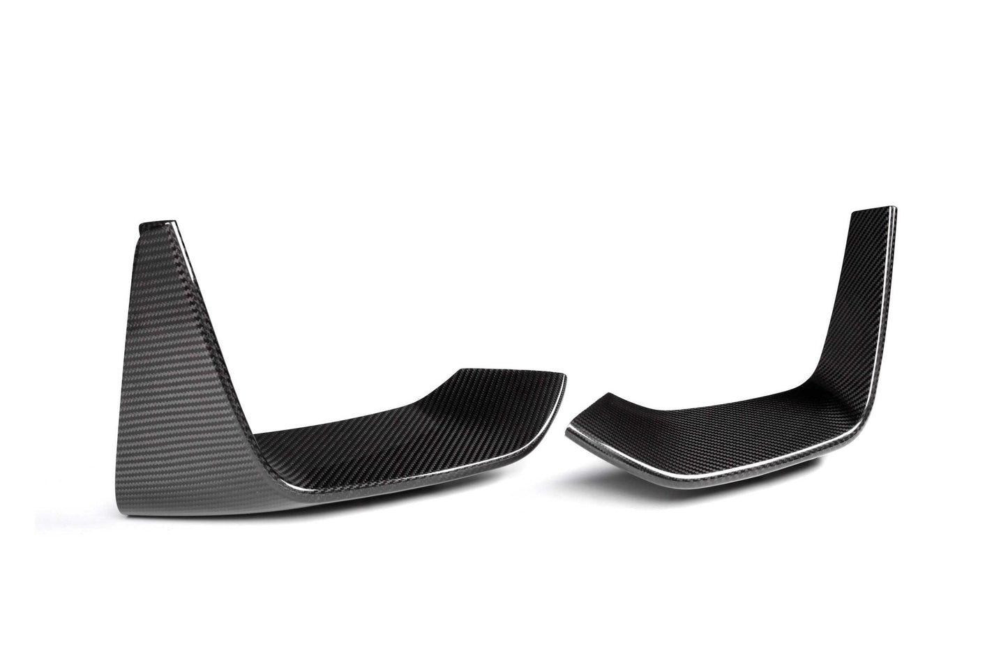 BMW M3 F80 & M4 F82 Pre - Preg Carbon Fibre Front Bumper Inserts by TRE (2014 - 2020) - AUTOID - Bumper Inserts & Trim - TRE