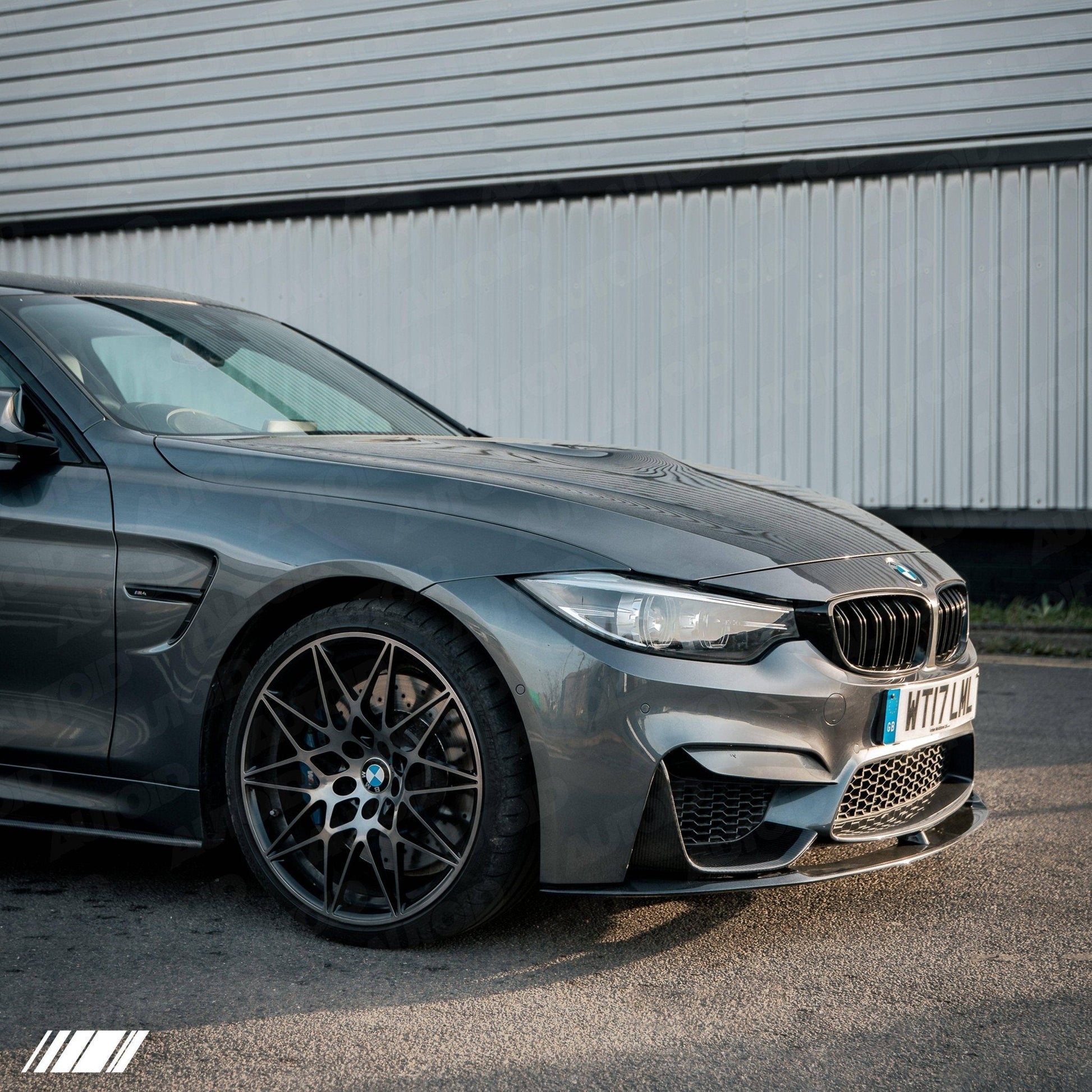 BMW M3 F80 & M4 F82 Pre - Preg Carbon Fibre Front Bumper Inserts by TRE (2014 - 2020) - AUTOID - Bumper Inserts & Trim - TRE