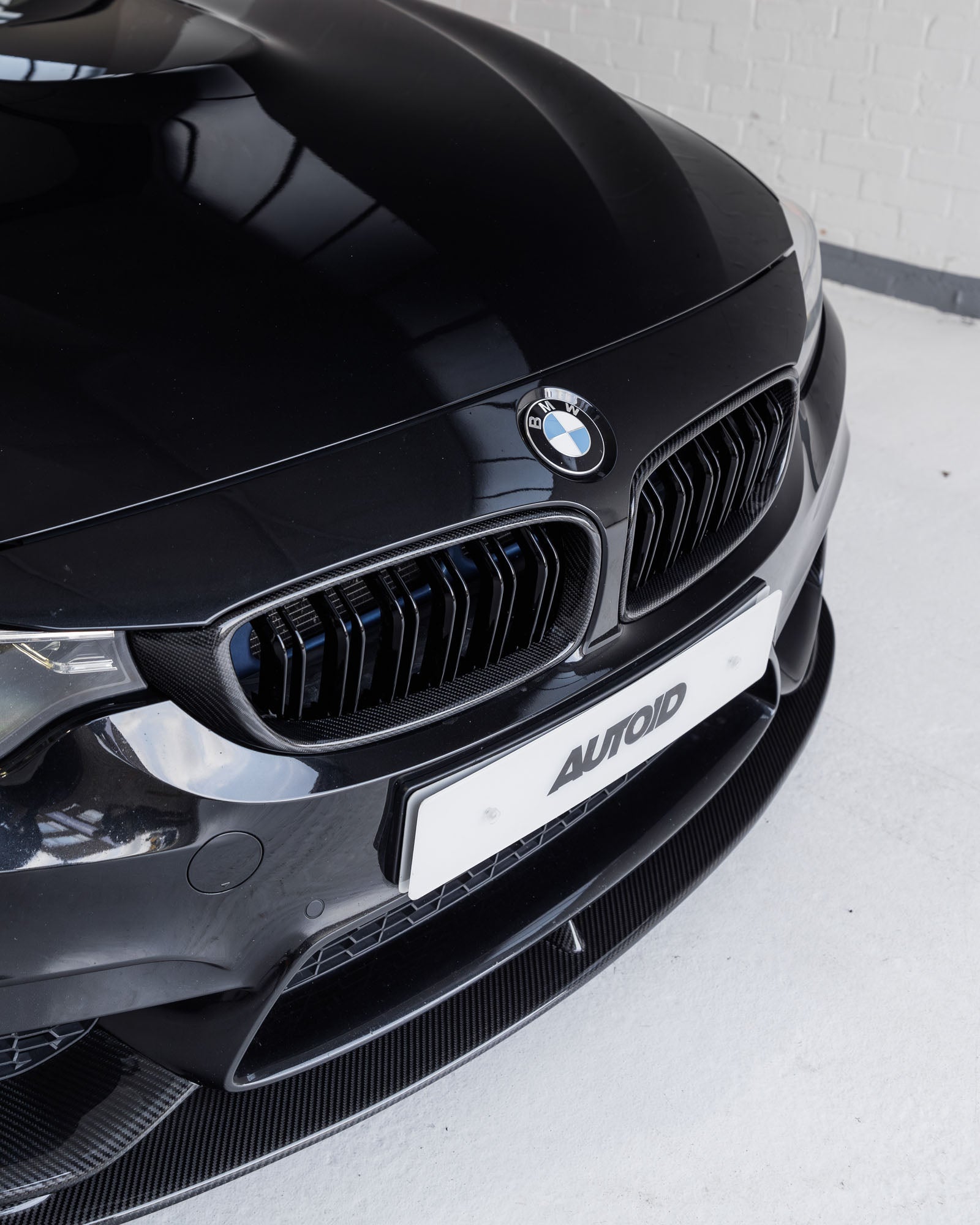 BMW M3 F80 & M4 F82 Pre - Preg Carbon Fibre Front Splitter by TRE (2014 - 2020) - AUTOID - Front Lips & Splitters - TRE