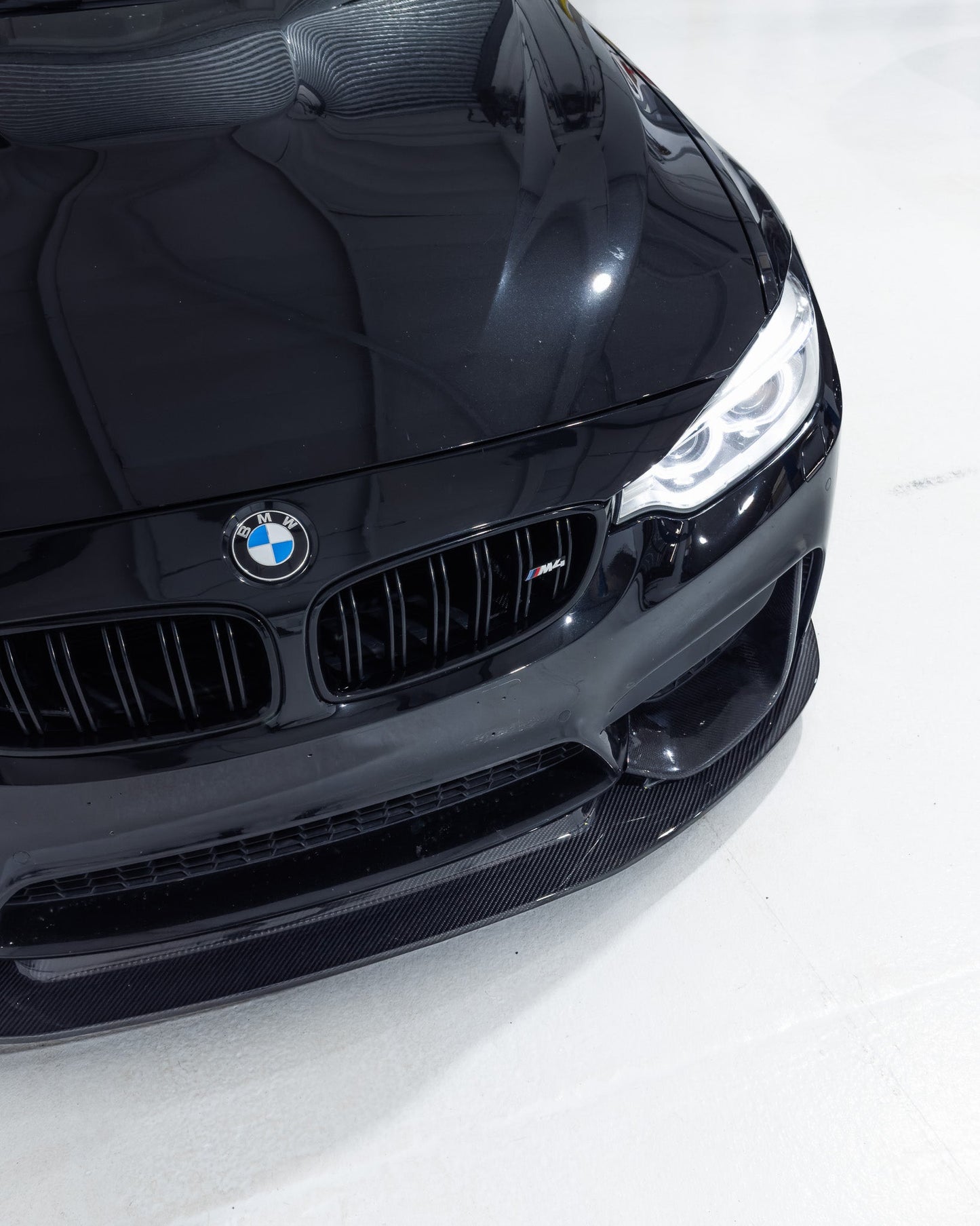 BMW M3 F80 & M4 F82 Pre - Preg Carbon Fibre GT V2 Front Splitter by TRE (2014 - 2020) - AUTOID - Front Lips & Splitters - TRE