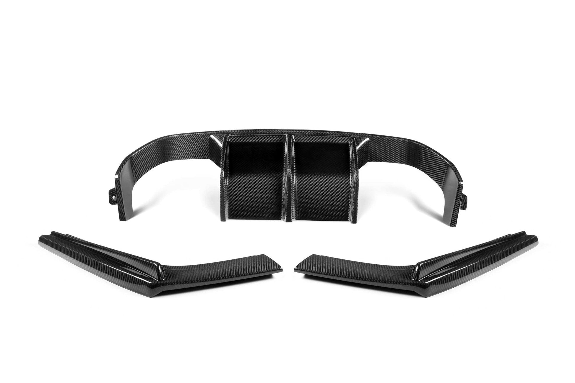 BMW M3 F80 & M4 F82 Pre - Preg Carbon Fibre Rear Diffuser Set by TRE (2014 - 2020) - AUTOID - Rear Diffusers - TRE