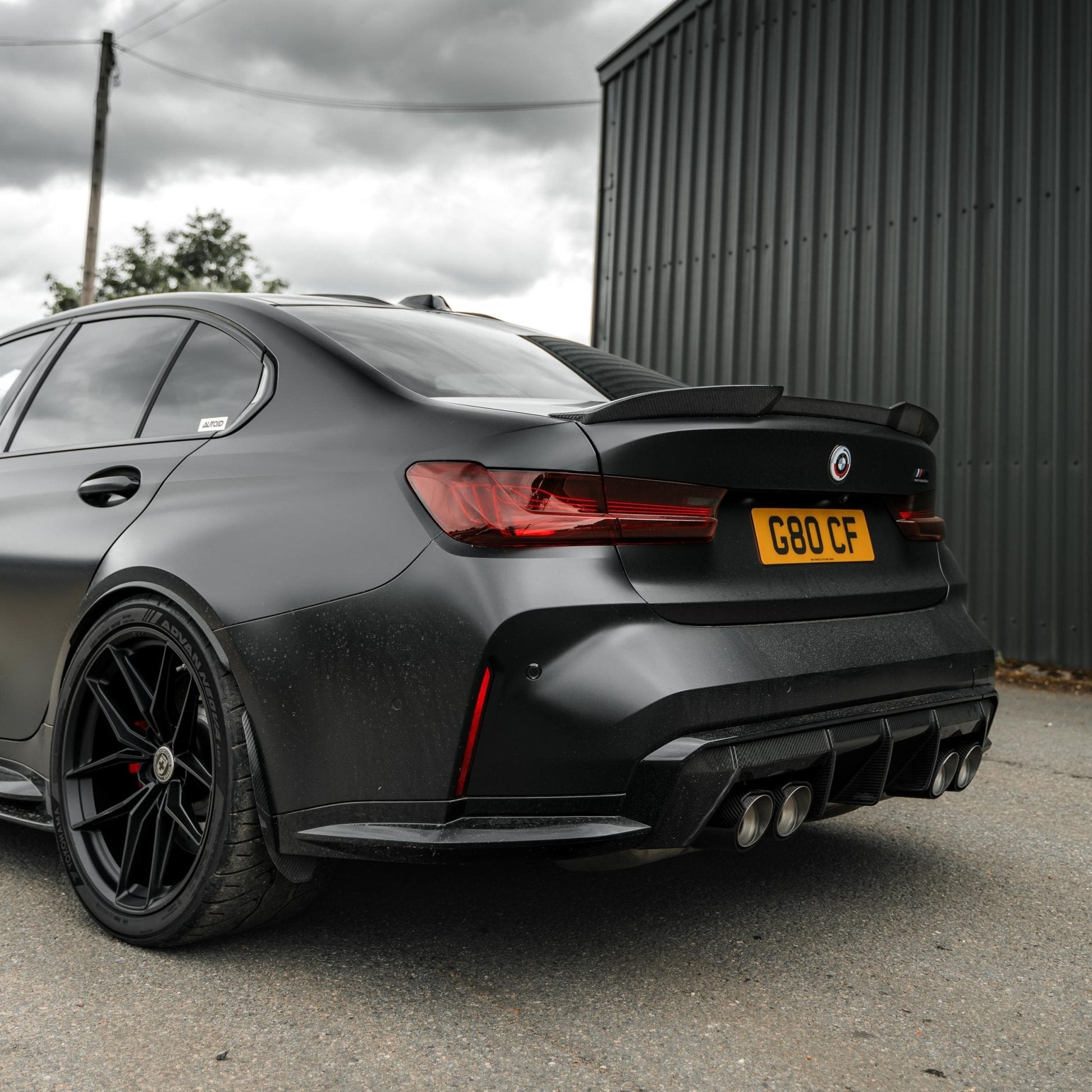 BMW M3 G80 & 3 Series G20 Pre - preg Carbon Fibre PR - 1 Rear Spoiler by TRE (2018+) - AUTOID - Rear Spoilers - TRE