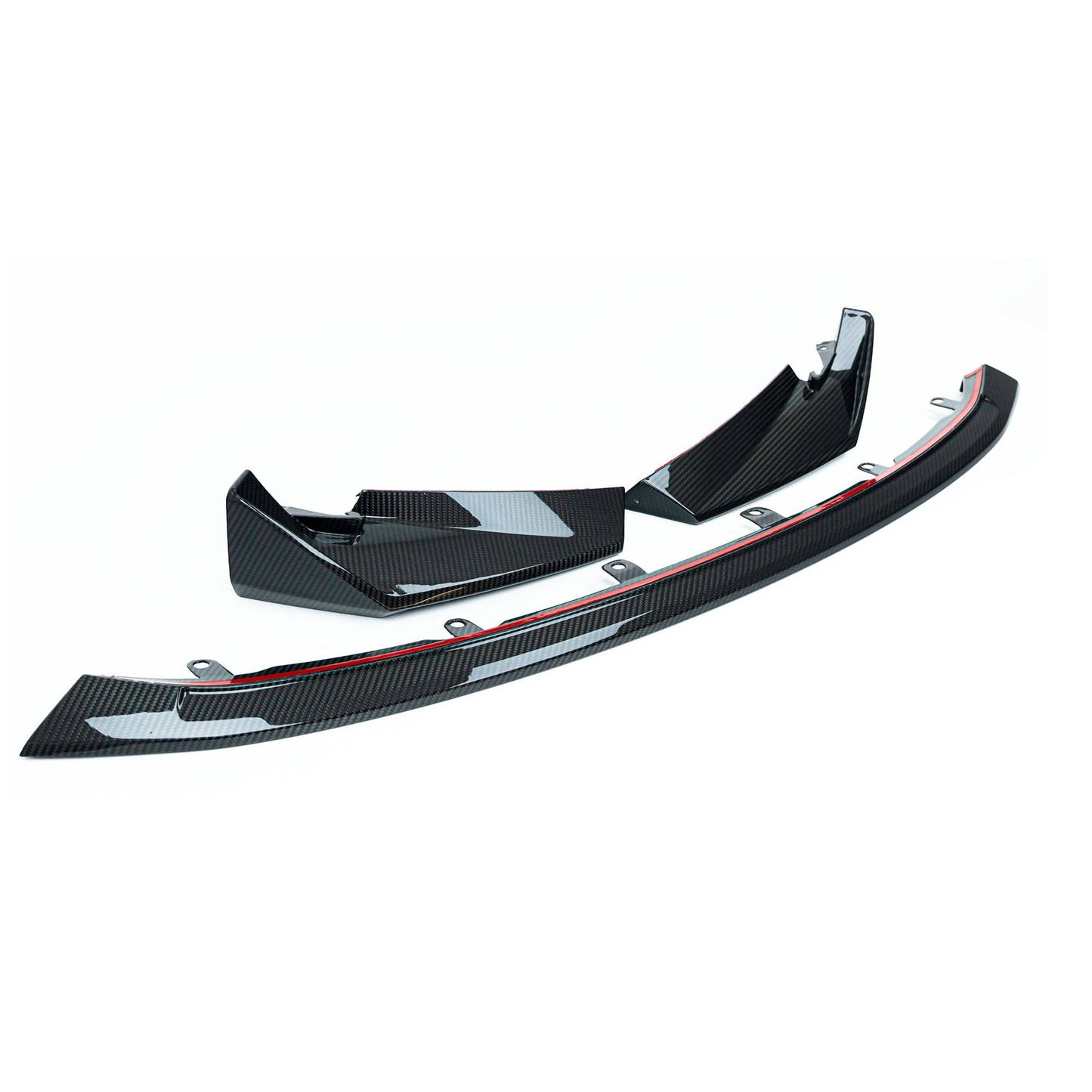 BMW M3 G80 G81 & BMW M4 G82 G83 Pre - Preg Carbon Fibre CSL Front Splitter by TRE (2021+) - AUTOID - Front Lips & Splitters - TRE