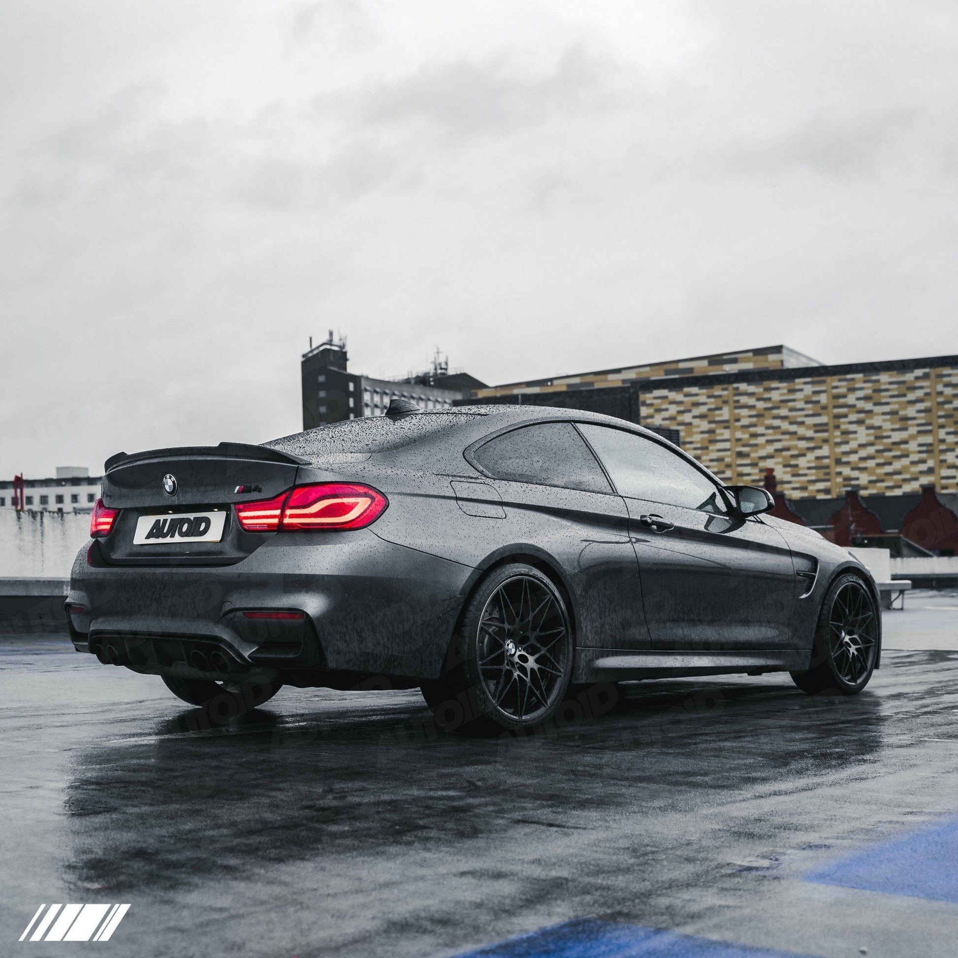 BMW M4 Coupe F82 Pre - Preg Carbon Fibre CS Rear Spoiler by TRE (2014 - 2019) - AUTOID - Rear Spoilers - TRE