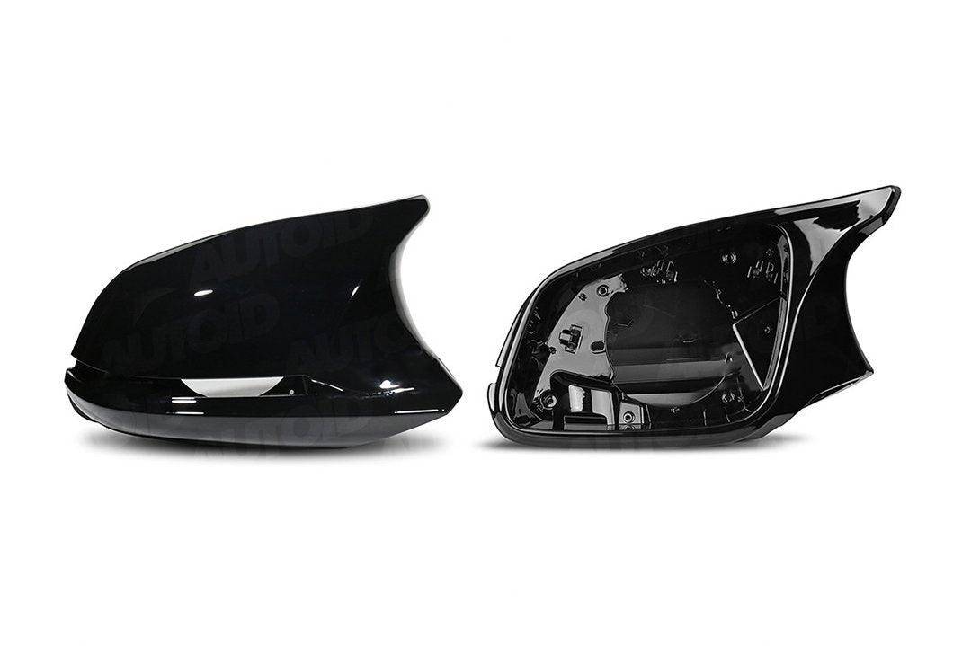 TRE Gloss Black M Style Wing Mirror Unit for BMW (2012 - 2019, F20 F21 F22 F30 F32 F87) - AUTOID - Mirror Covers - TRE