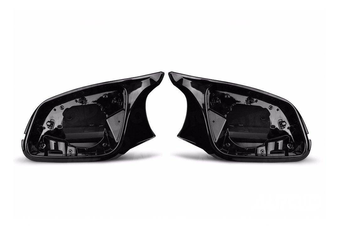 TRE Gloss Black M Style Wing Mirror Unit for BMW (2012 - 2019, F20 F21 F22 F30 F32 F87) - AUTOID - Mirror Covers - TRE