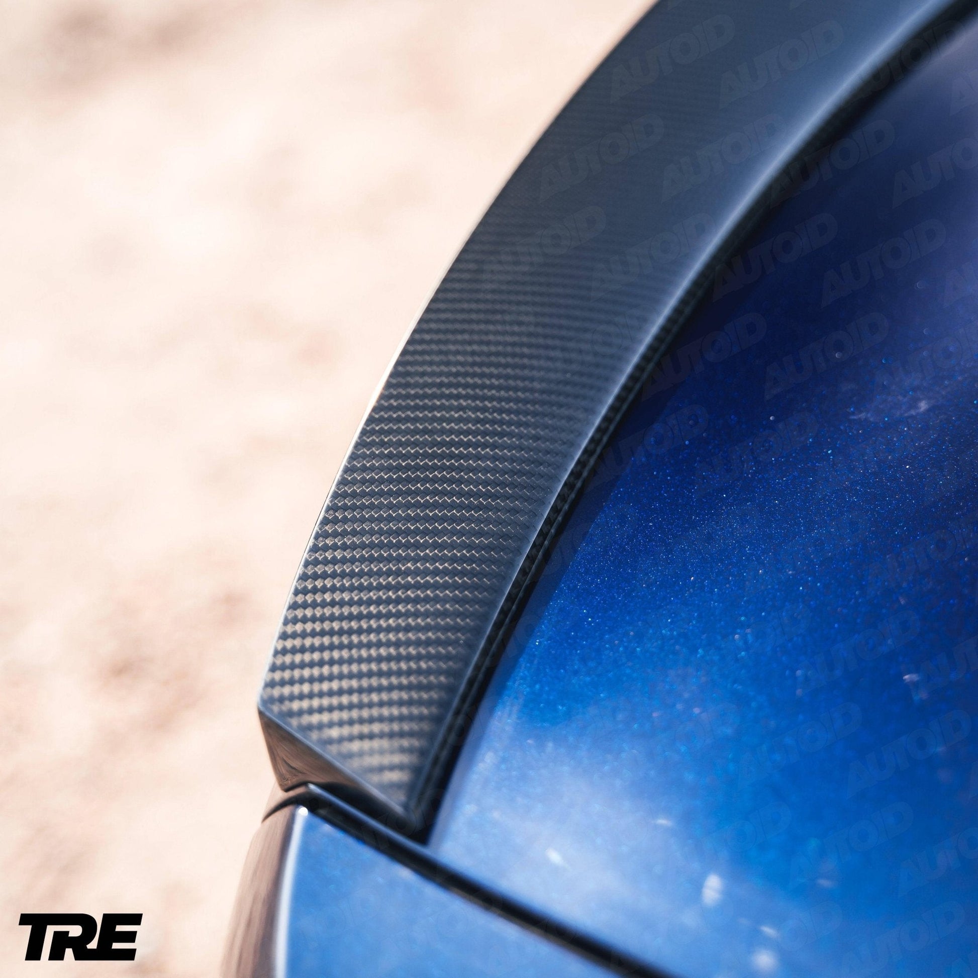 TRE Pre - Preg Carbon Fibre Competition Rear Spoiler for BMW 4 Series & M4 (2020+, G22 G82) - AUTOID - Rear Spoilers - TRE