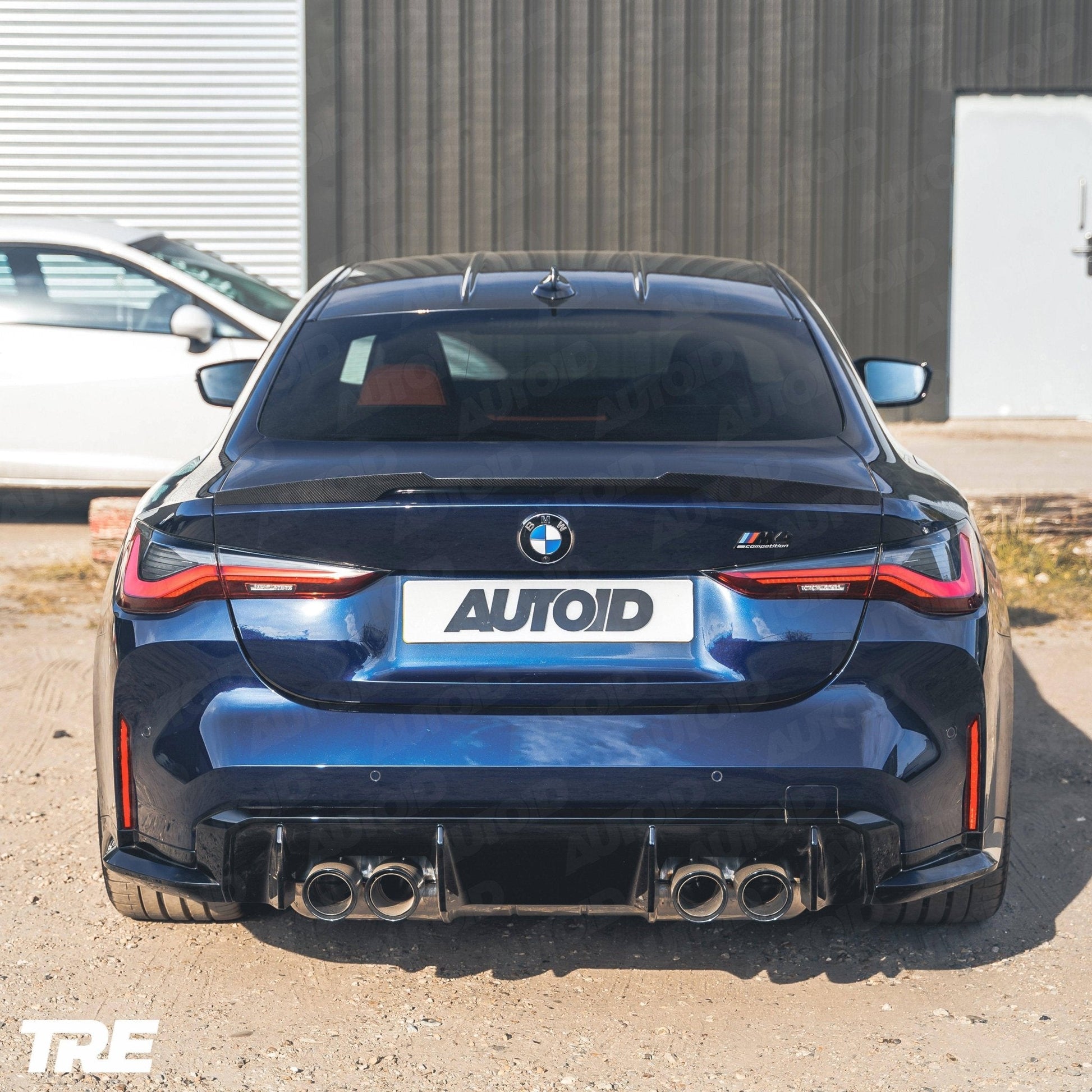 TRE Pre - Preg Carbon Fibre Competition Rear Spoiler for BMW 4 Series & M4 (2020+, G22 G82) - AUTOID - Rear Spoilers - TRE